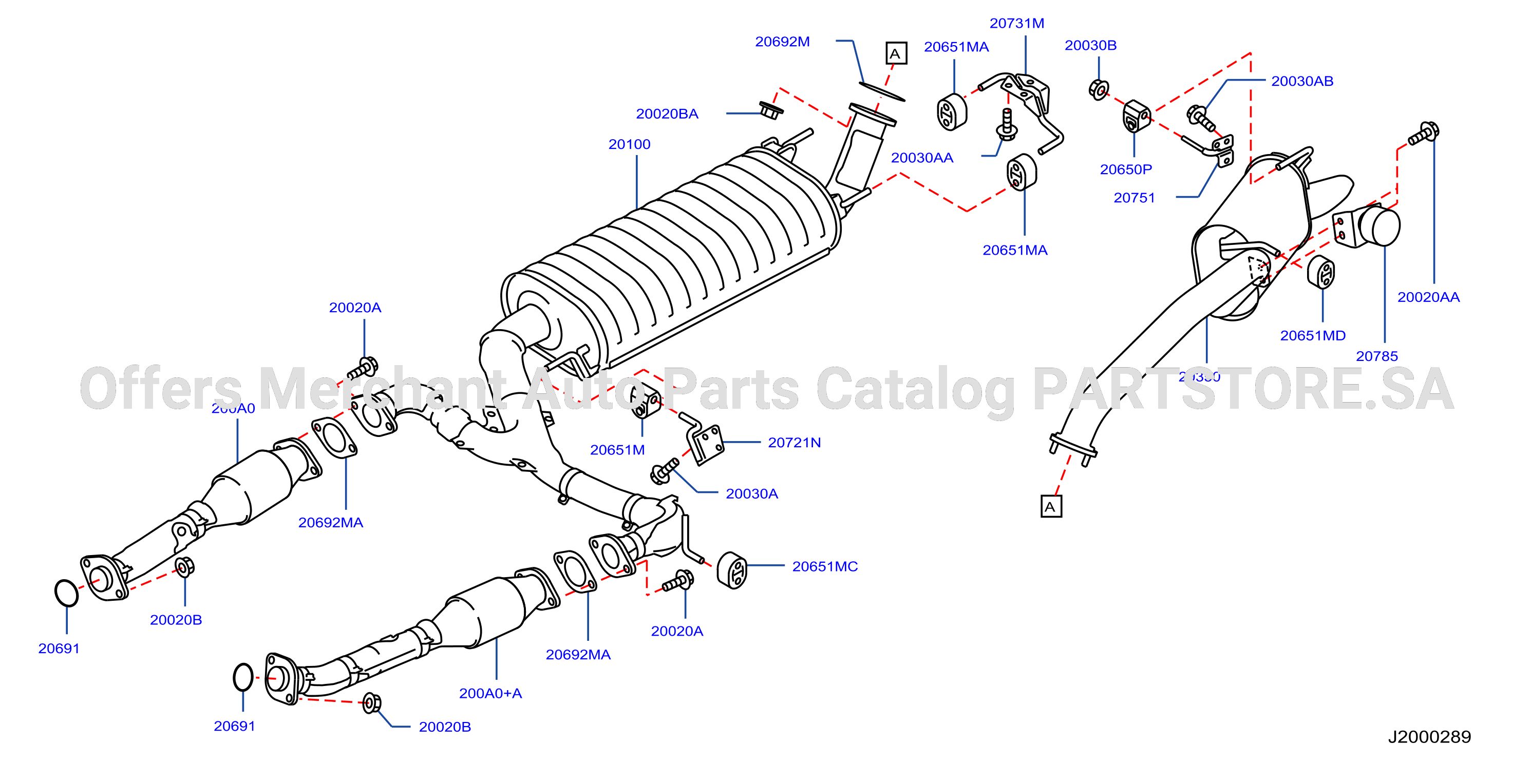 Exhaust Tube Muffler
