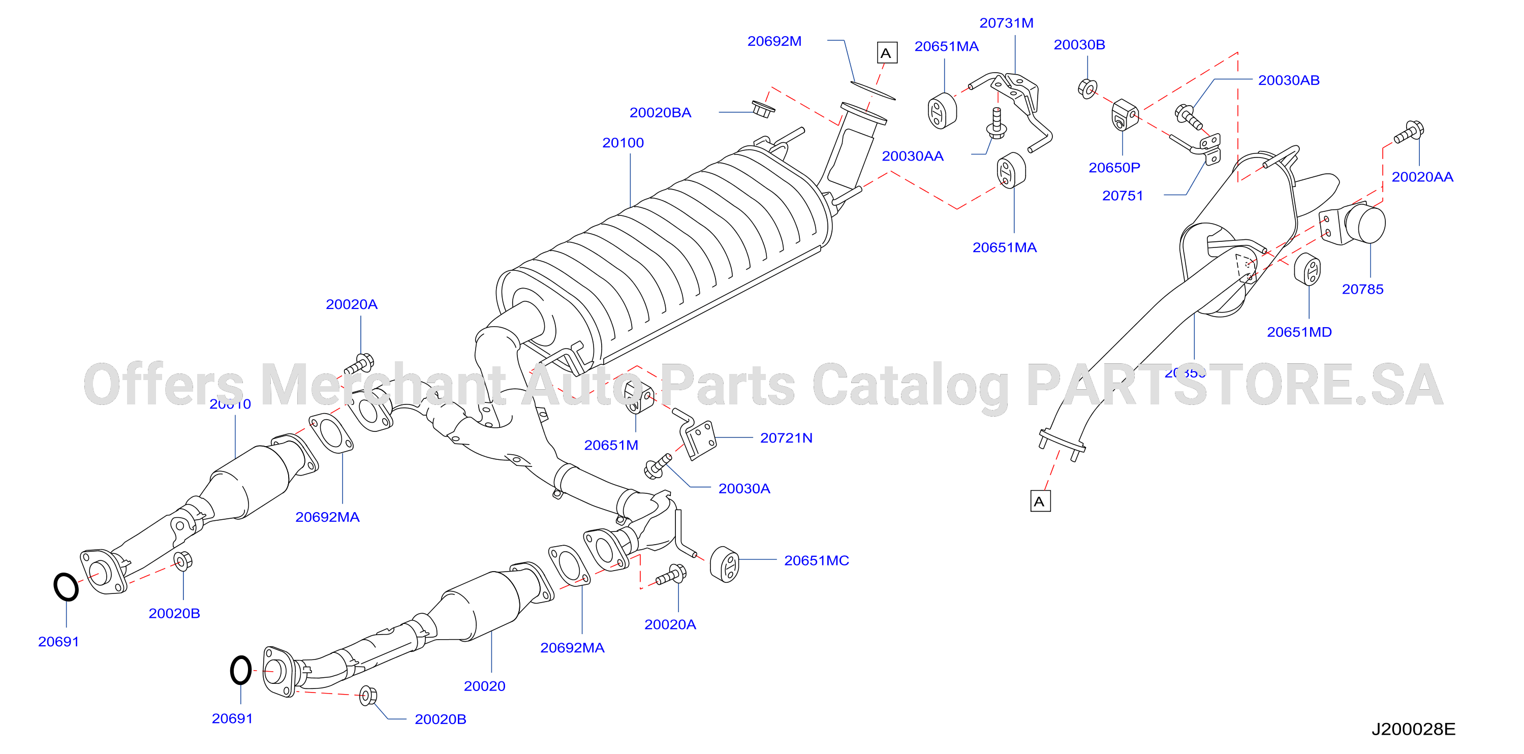 Exhaust Tube Muffler