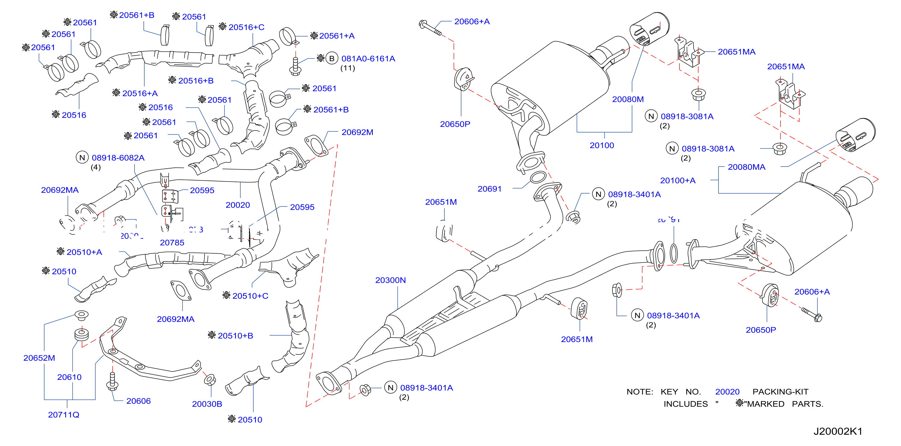 Exhaust Tube Muffler