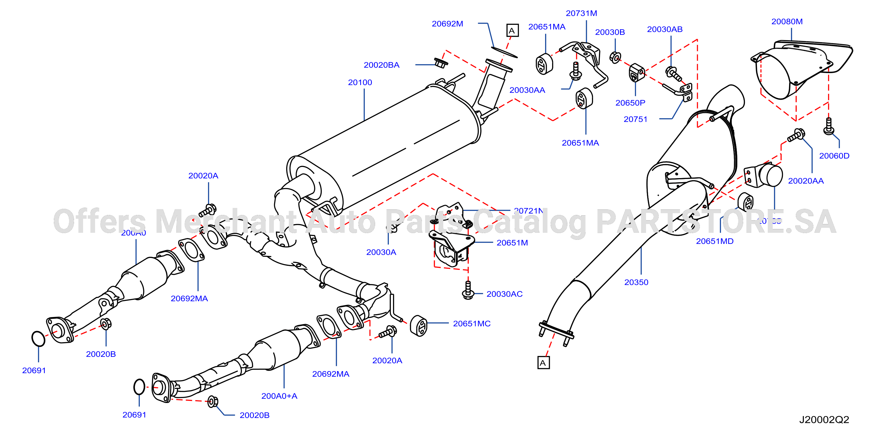 Exhaust Tube Muffler