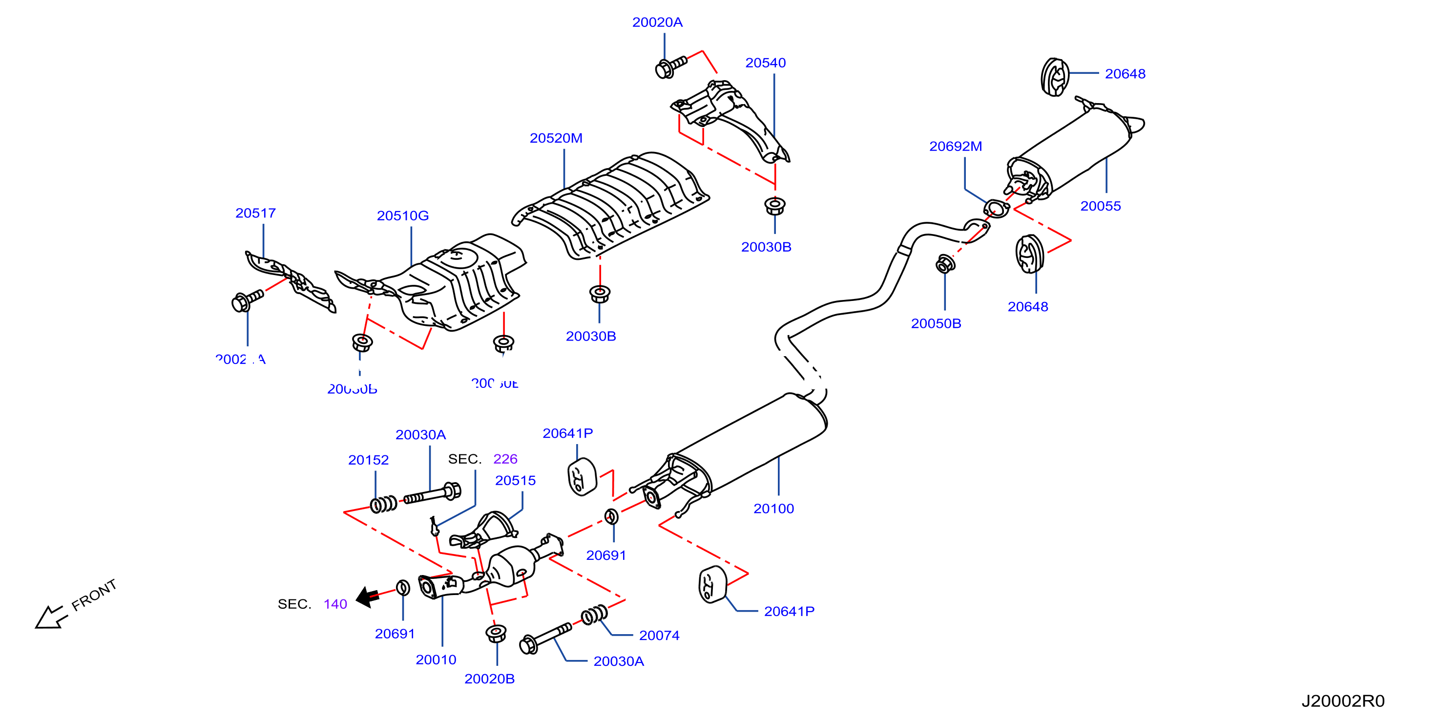 Exhaust Tube Muffler