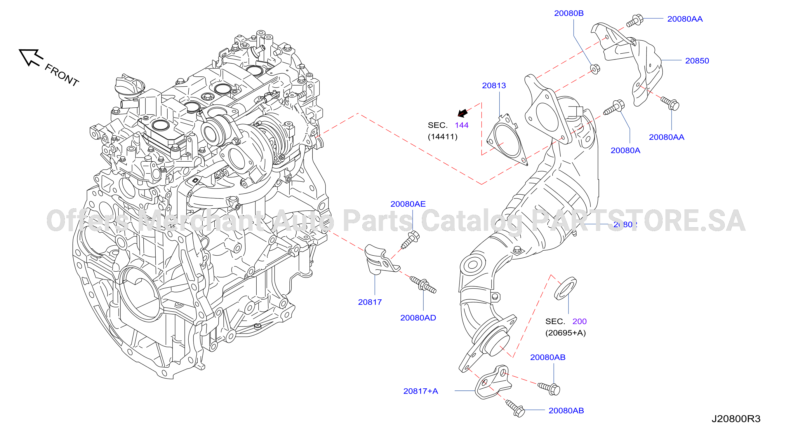 Catalyst Converter Exhaust Fuel Ure In