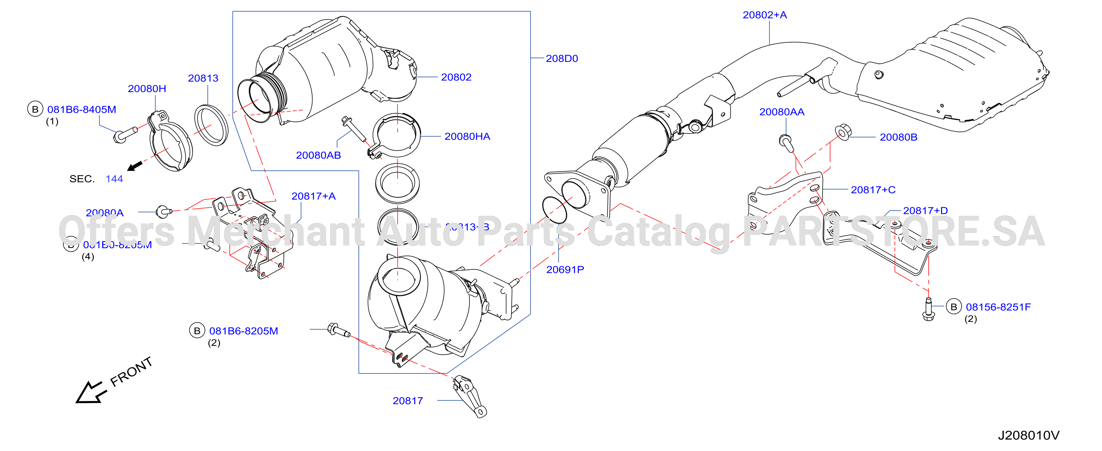Catalyst Converter Exhaust Fuel Ure In Converter Cat
