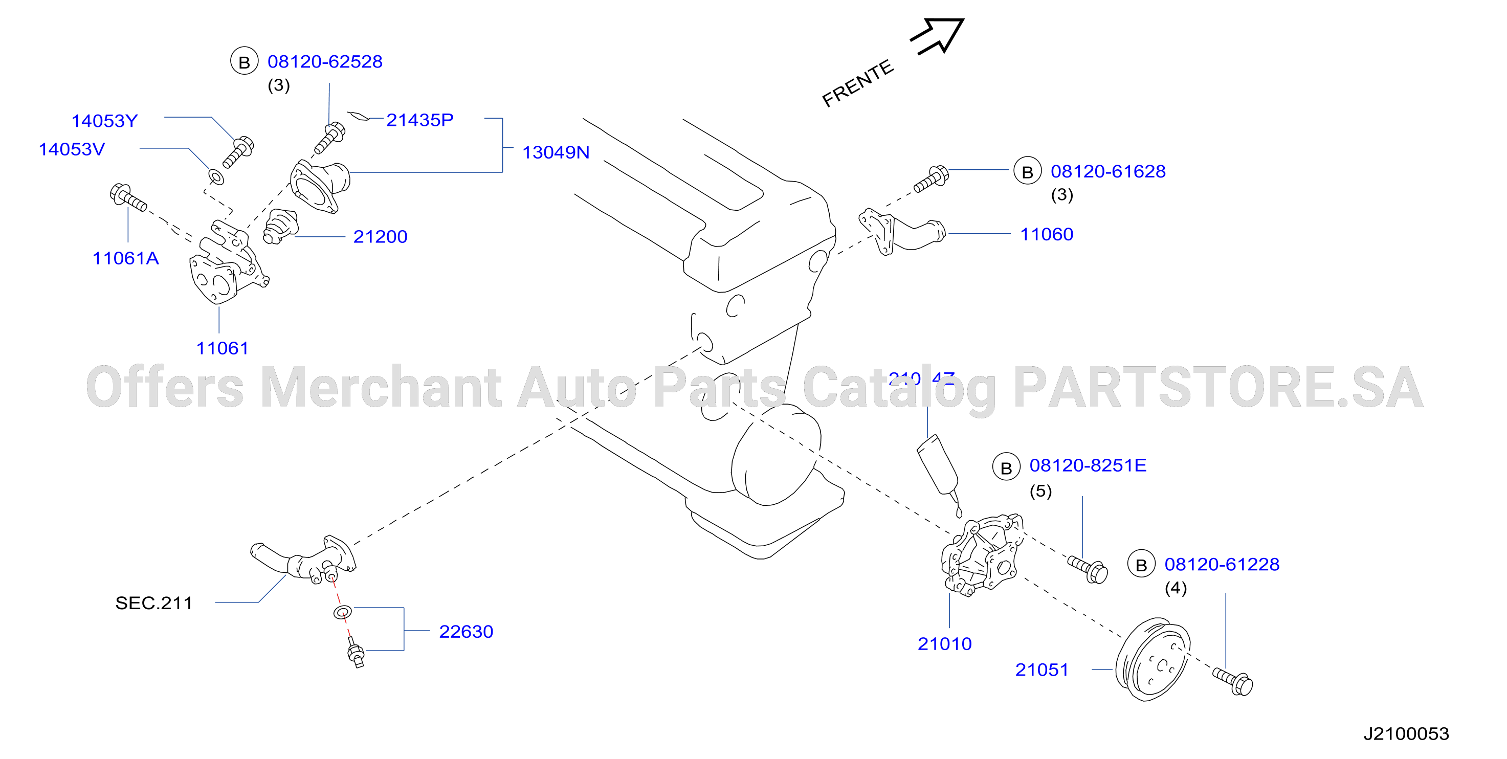 Water Pump Cooling Fan Thermostat
