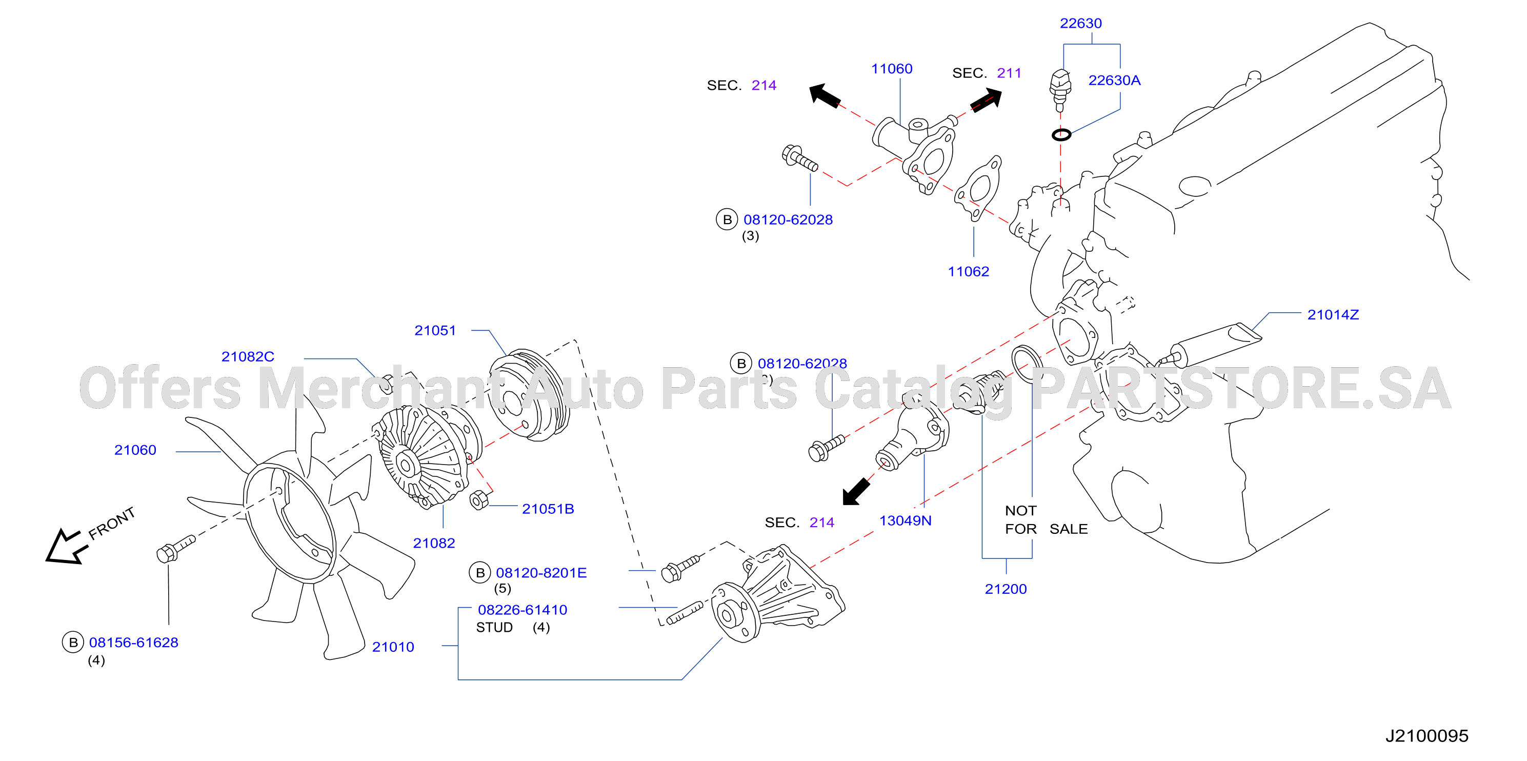 Water Pump Cooling Fan Thermostat