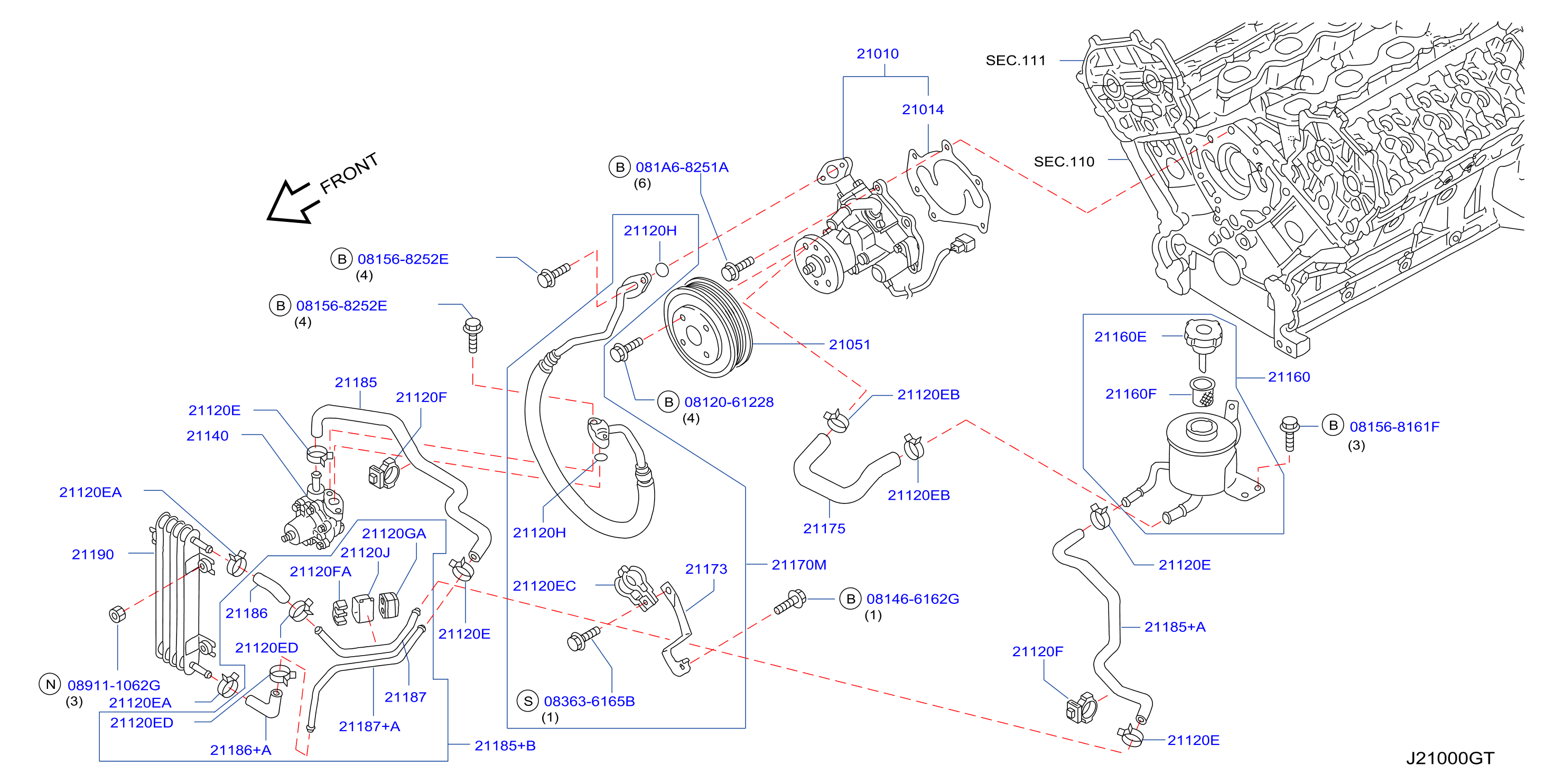 Water Pump Cooling Fan Thermostat Hydraulic Fan System