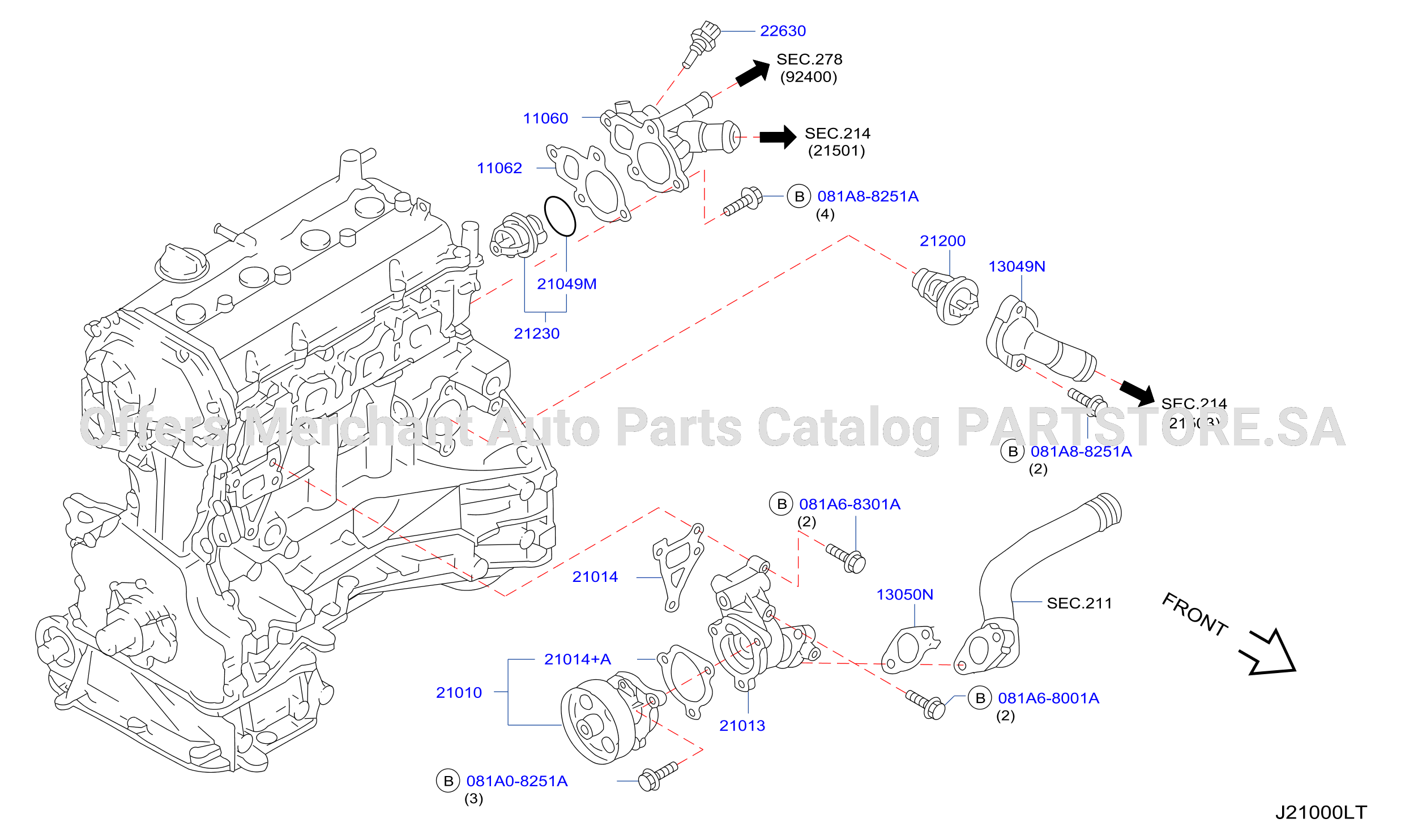 Water Pump Cooling Fan Thermostat