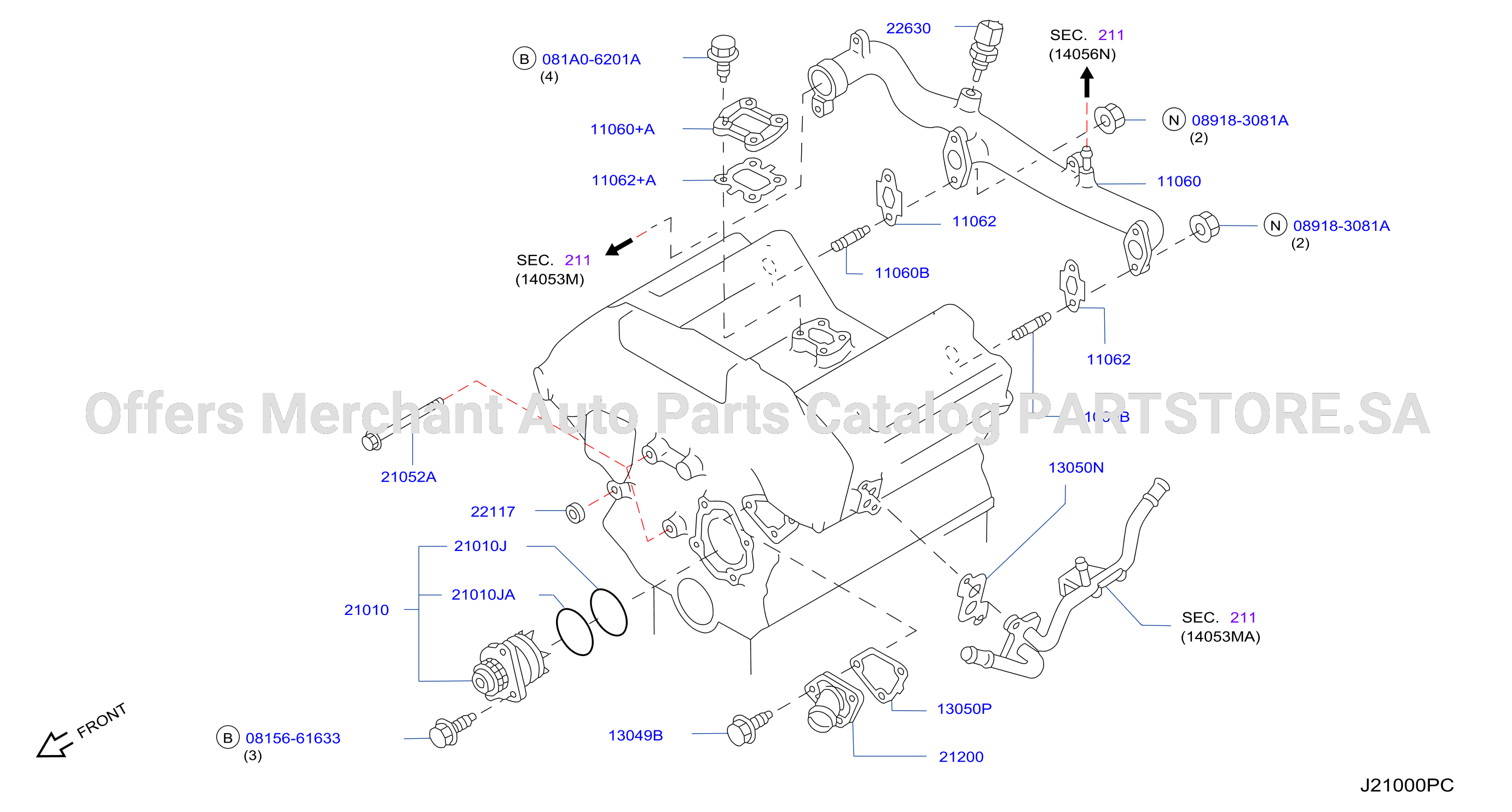 Water Pump Cooling Fan Thermostat