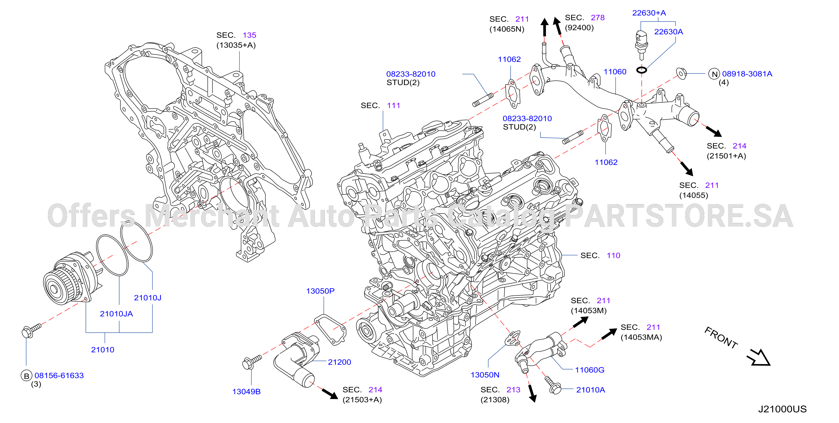 Water Pump Cooling Fan Thermostat