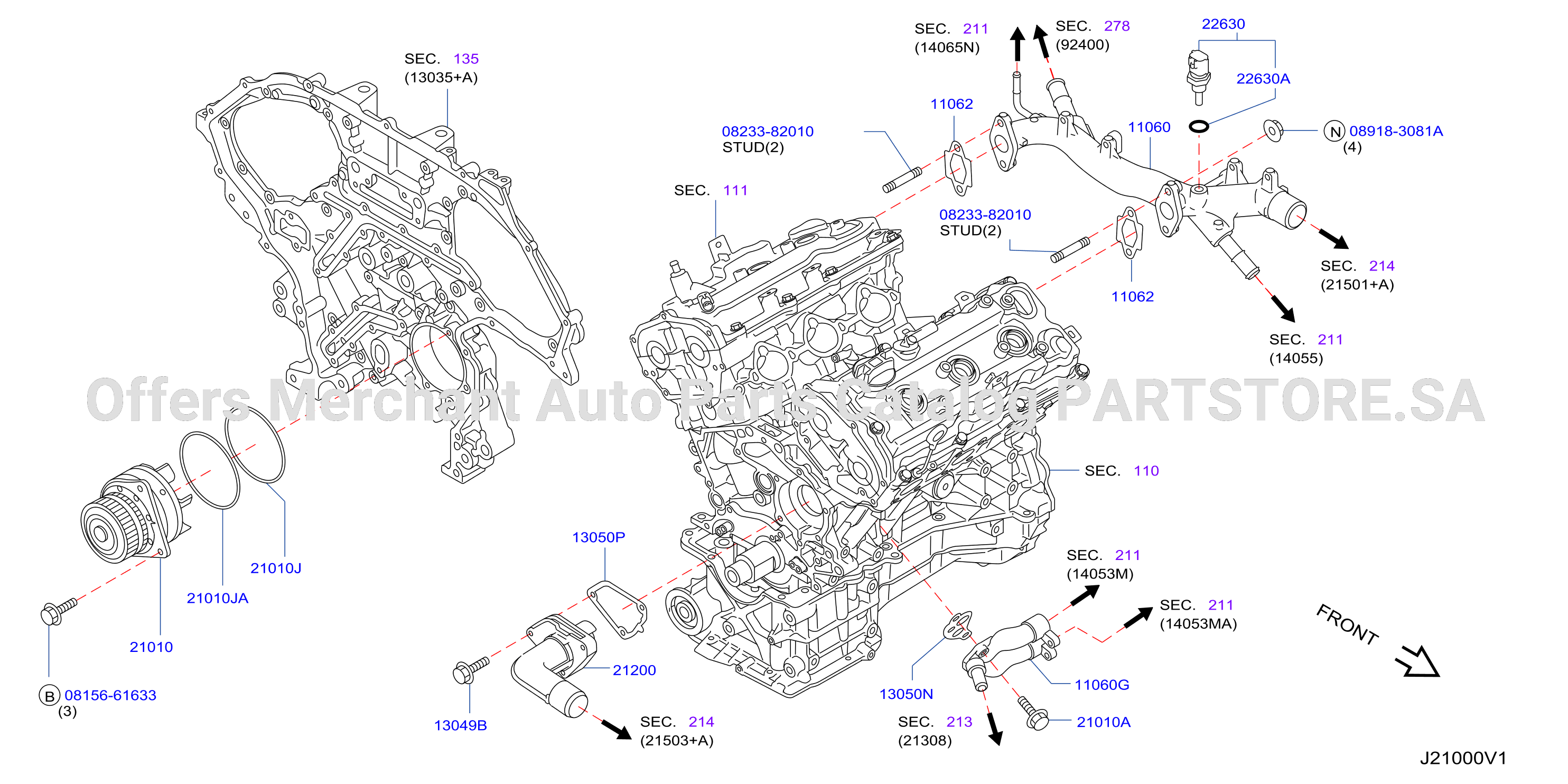 Water Pump Cooling Fan Thermostat