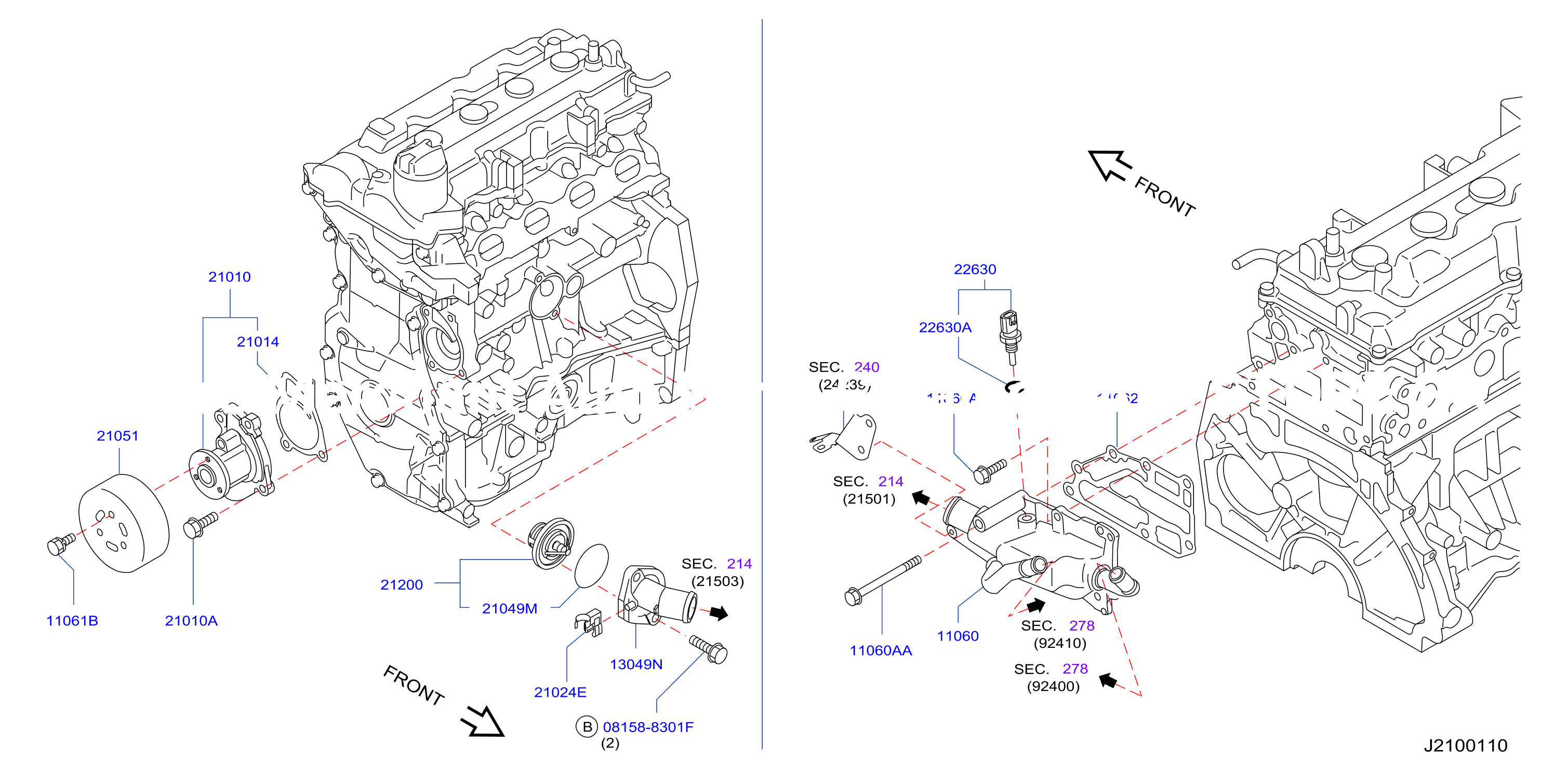 Water Pump Cooling Fan Thermostat
