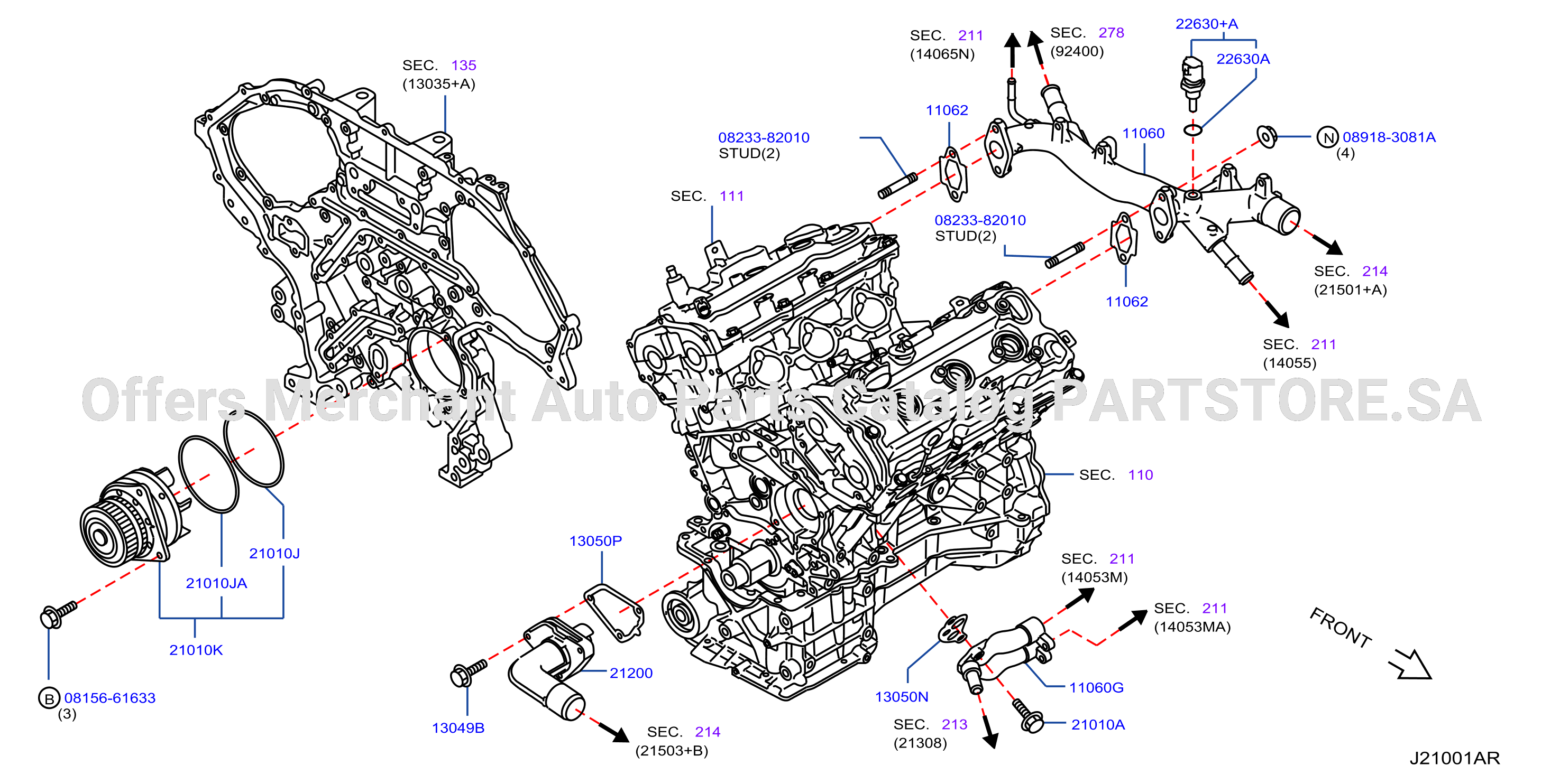 Water Pump Cooling Fan Thermostat