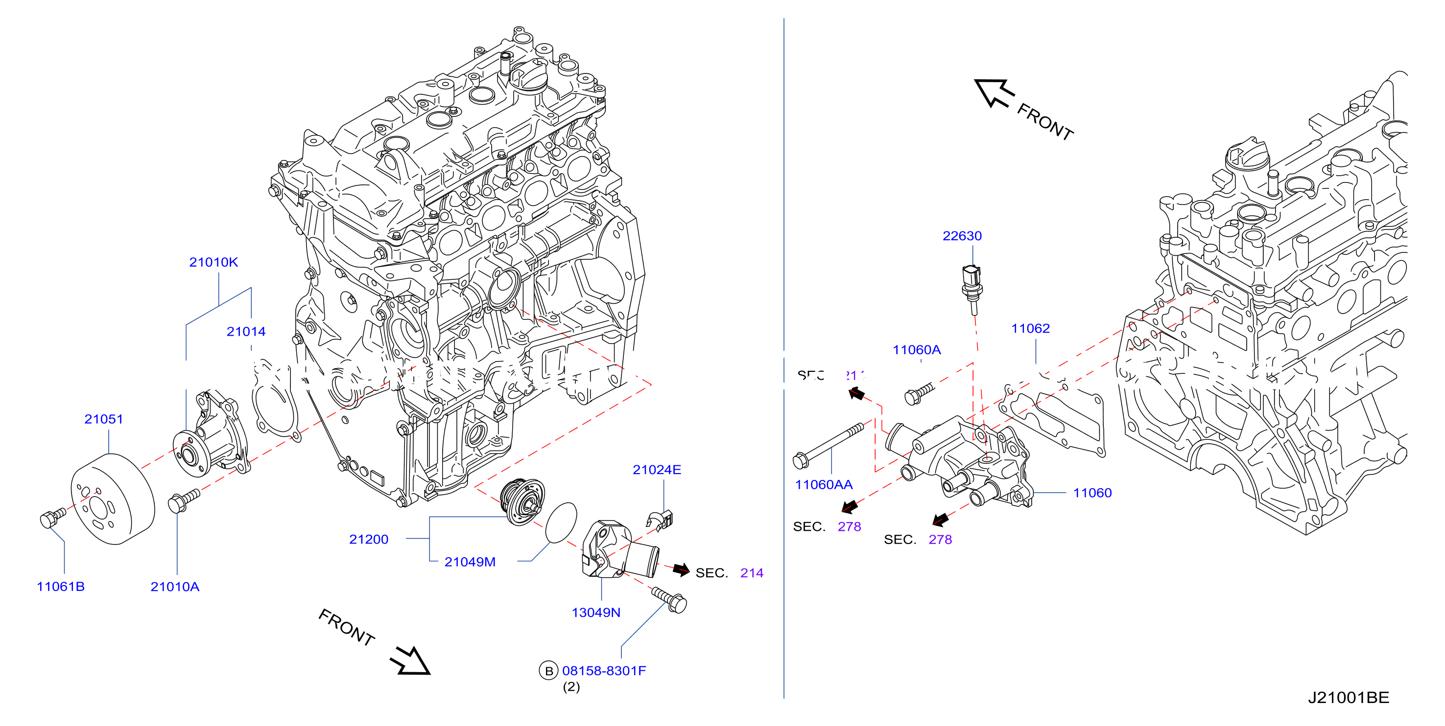 Water Pump Cooling Fan Thermostat