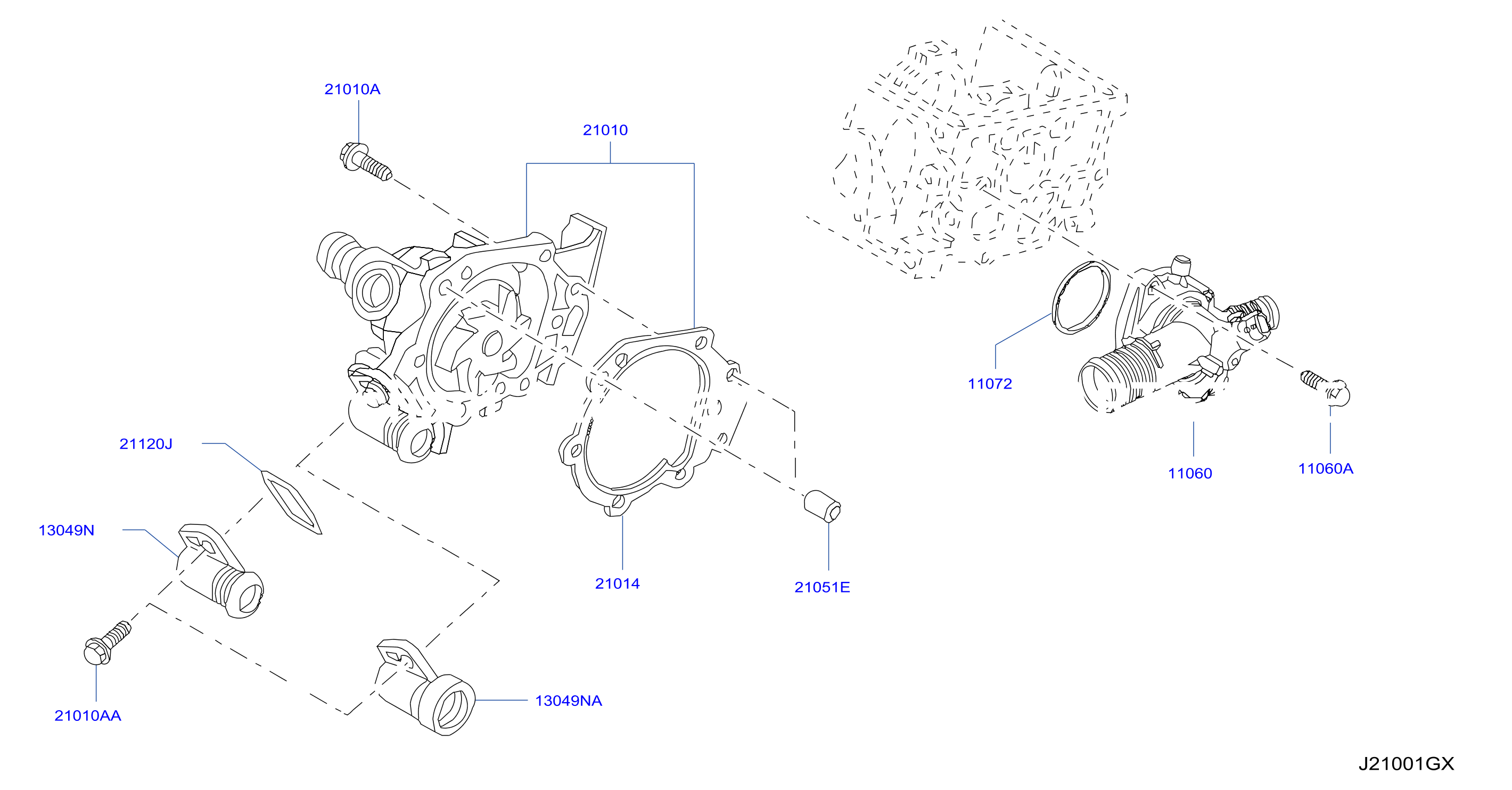 Water Pump Cooling Fan Thermostat Water Pump