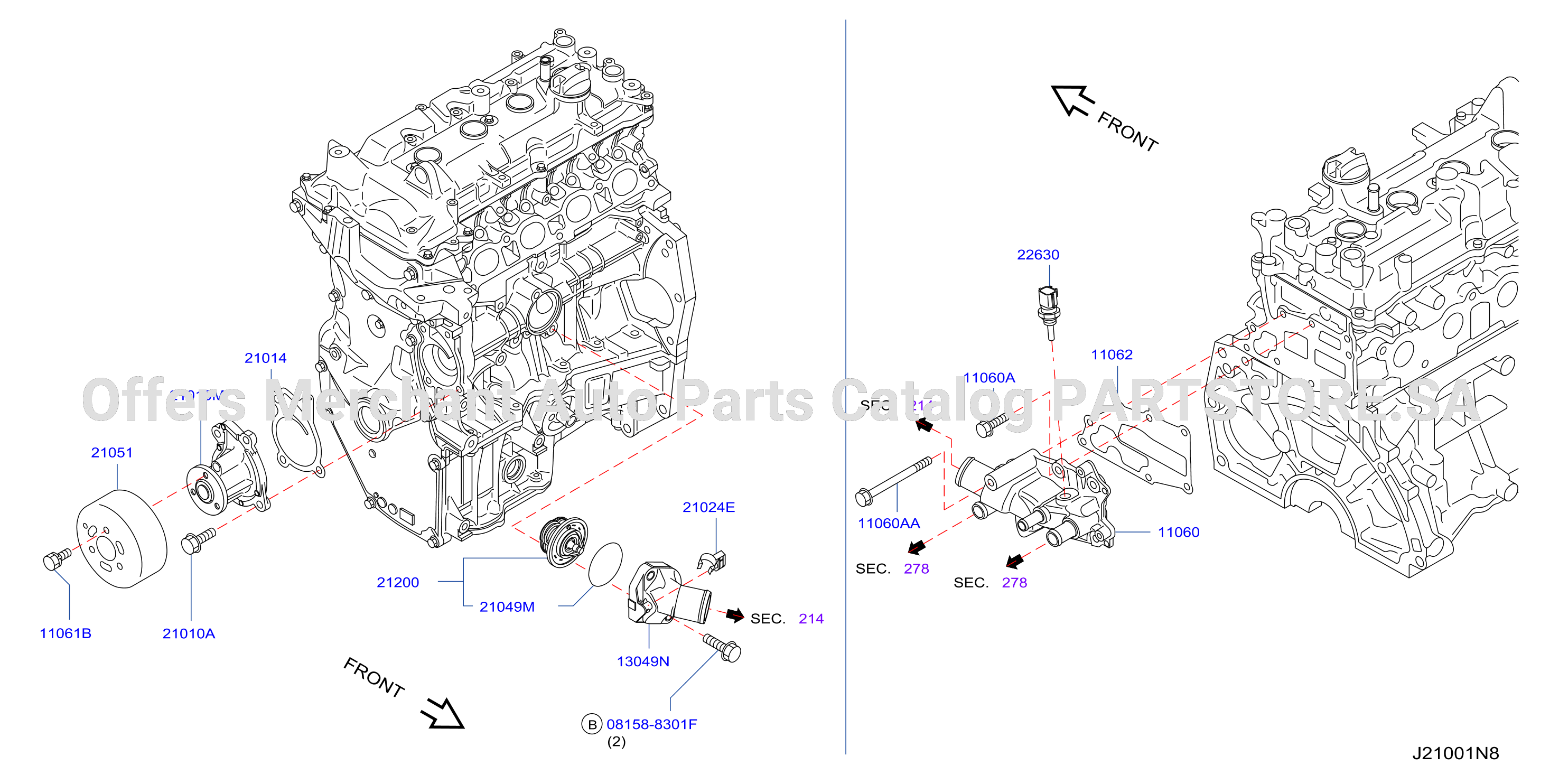 Water Pump Cooling Fan Thermostat