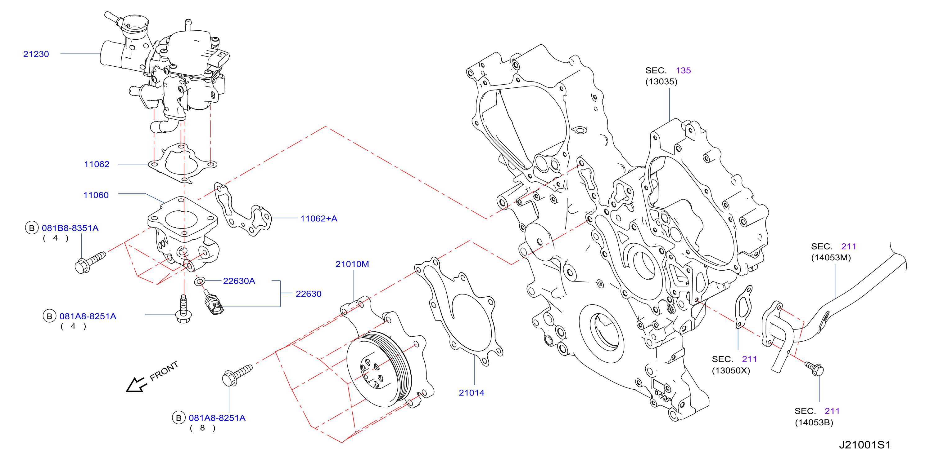 Water Pump Cooling Fan Thermostat