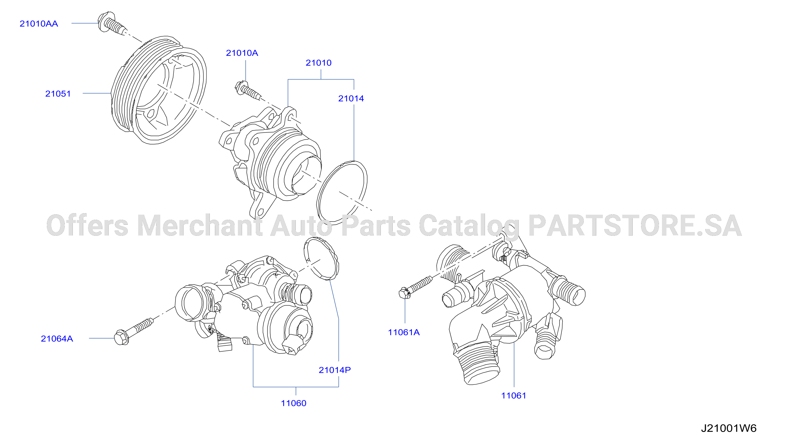 Water Pump Cooling Fan Thermostat