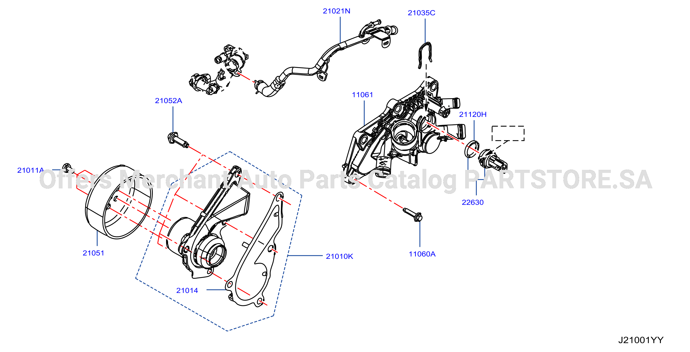 Water Pump Cooling Fan Thermostat
