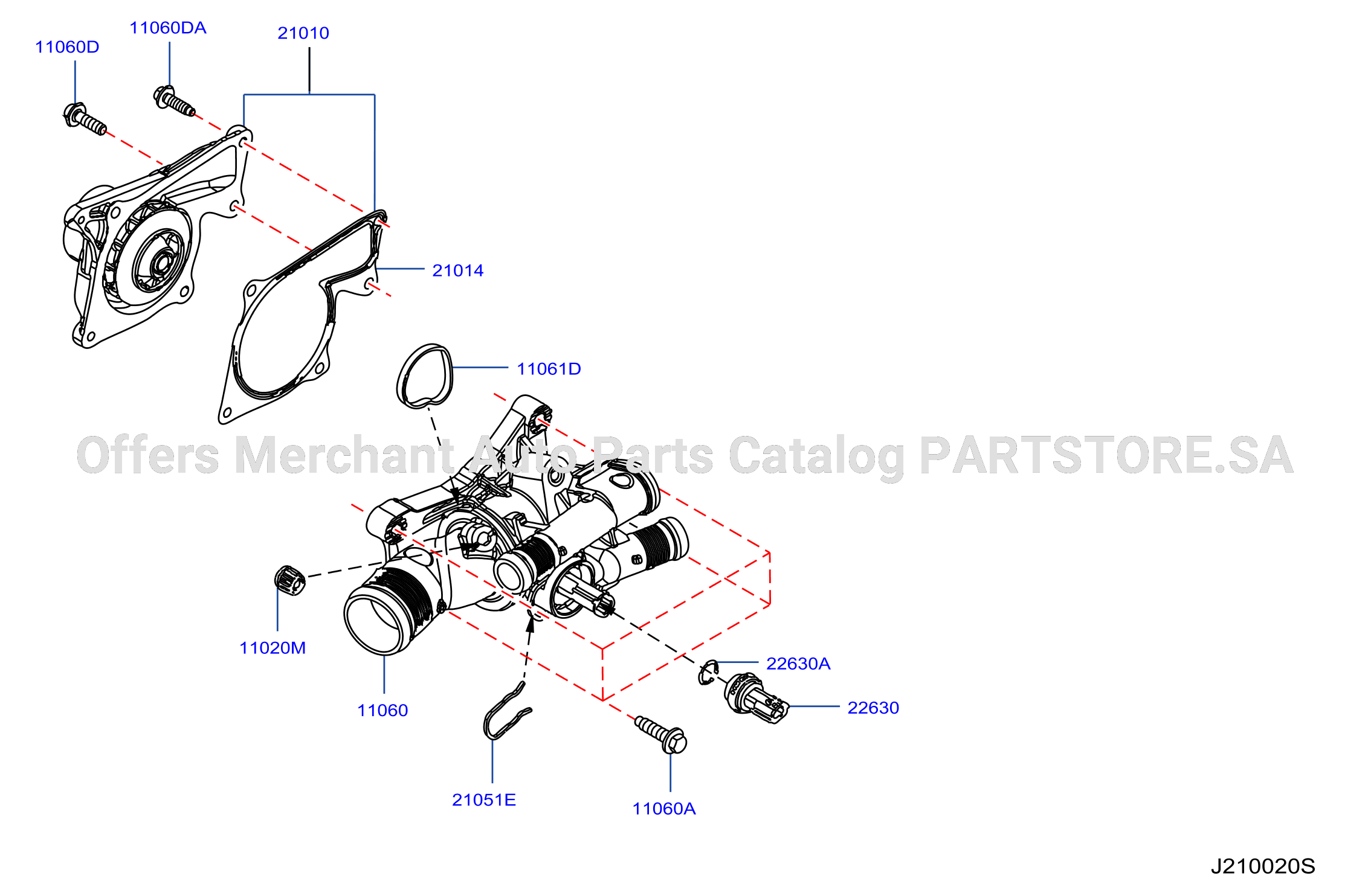 Water Pump Cooling Fan Thermostat