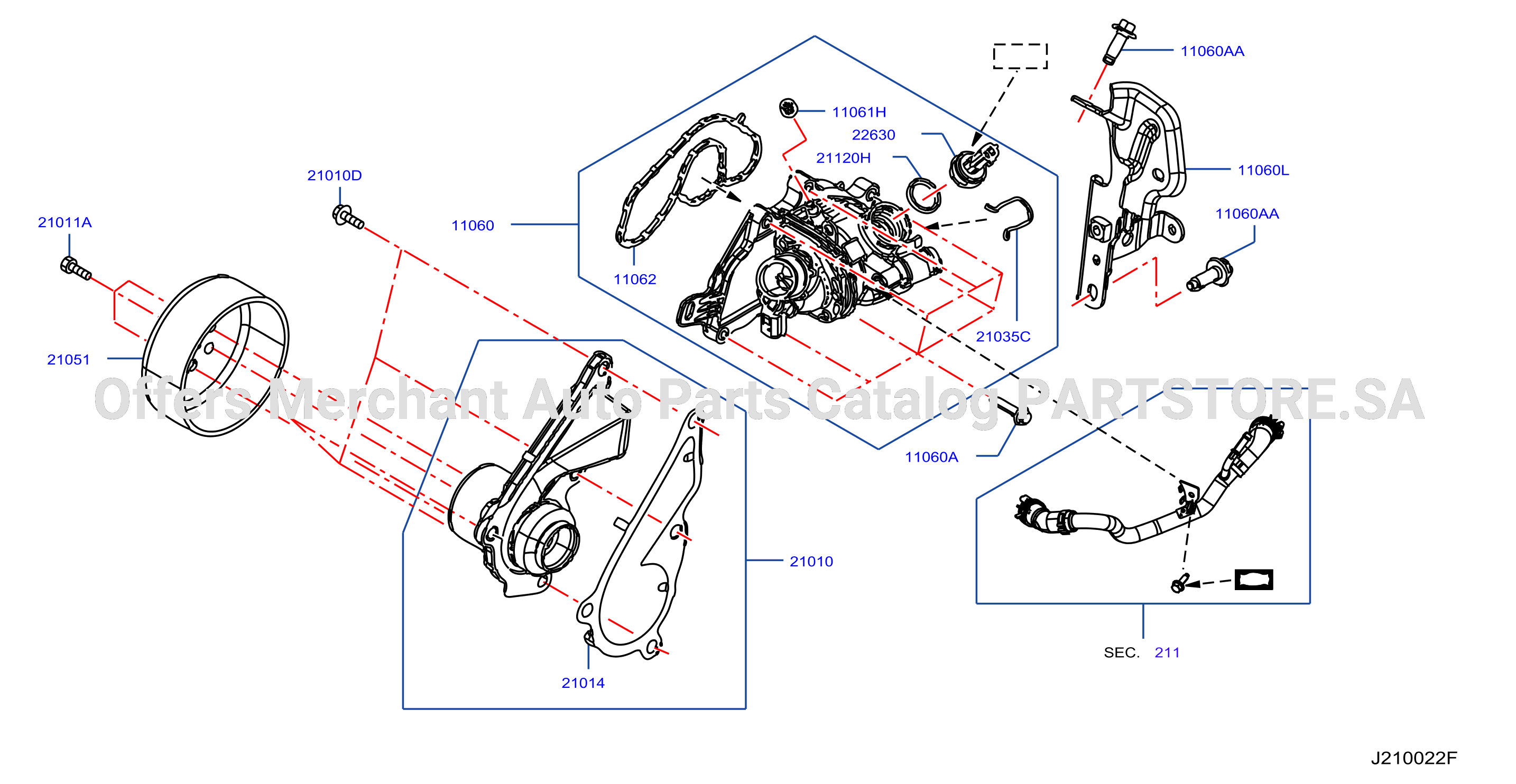Water Pump Cooling Fan Thermostat Water Pump Outlet Water