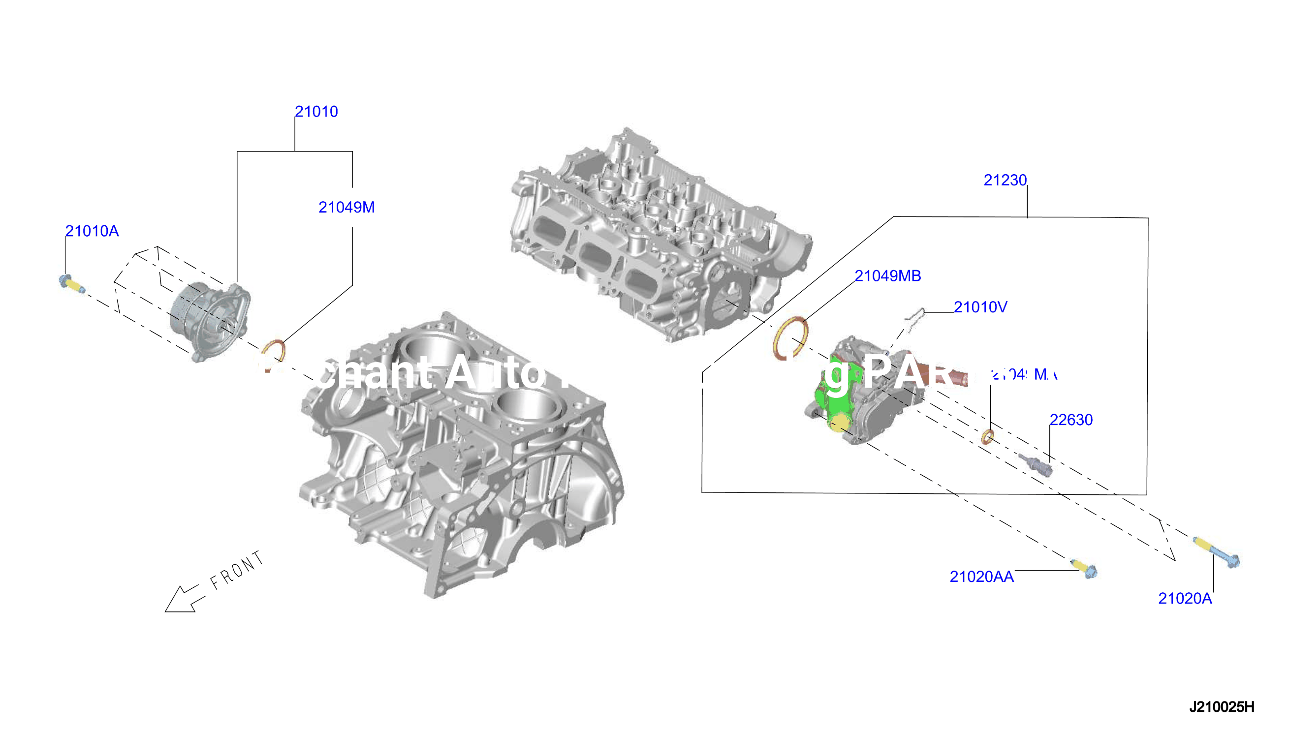 Water Pump Cooling Fan Thermostat