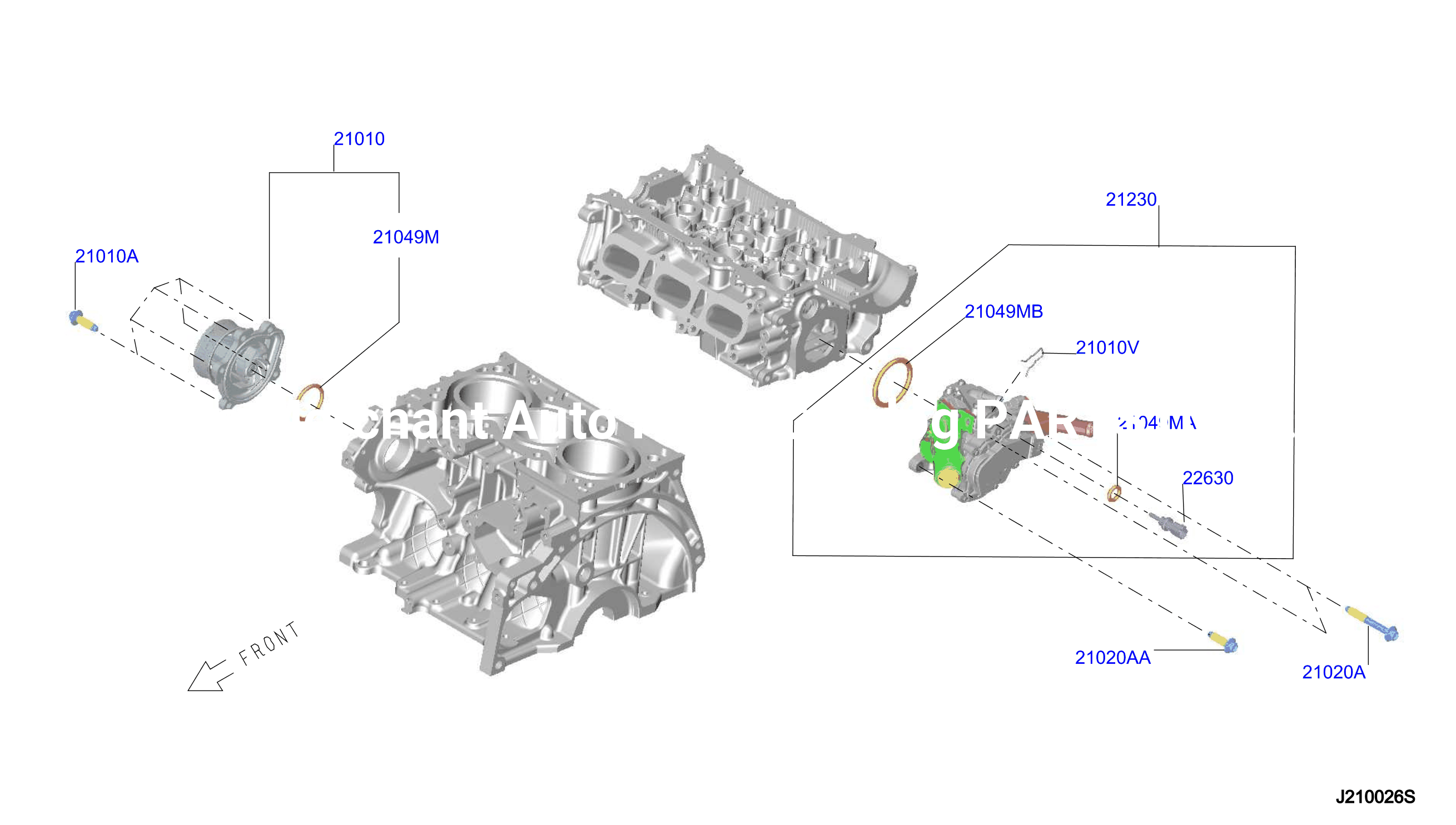 Water Pump Cooling Fan Thermostat