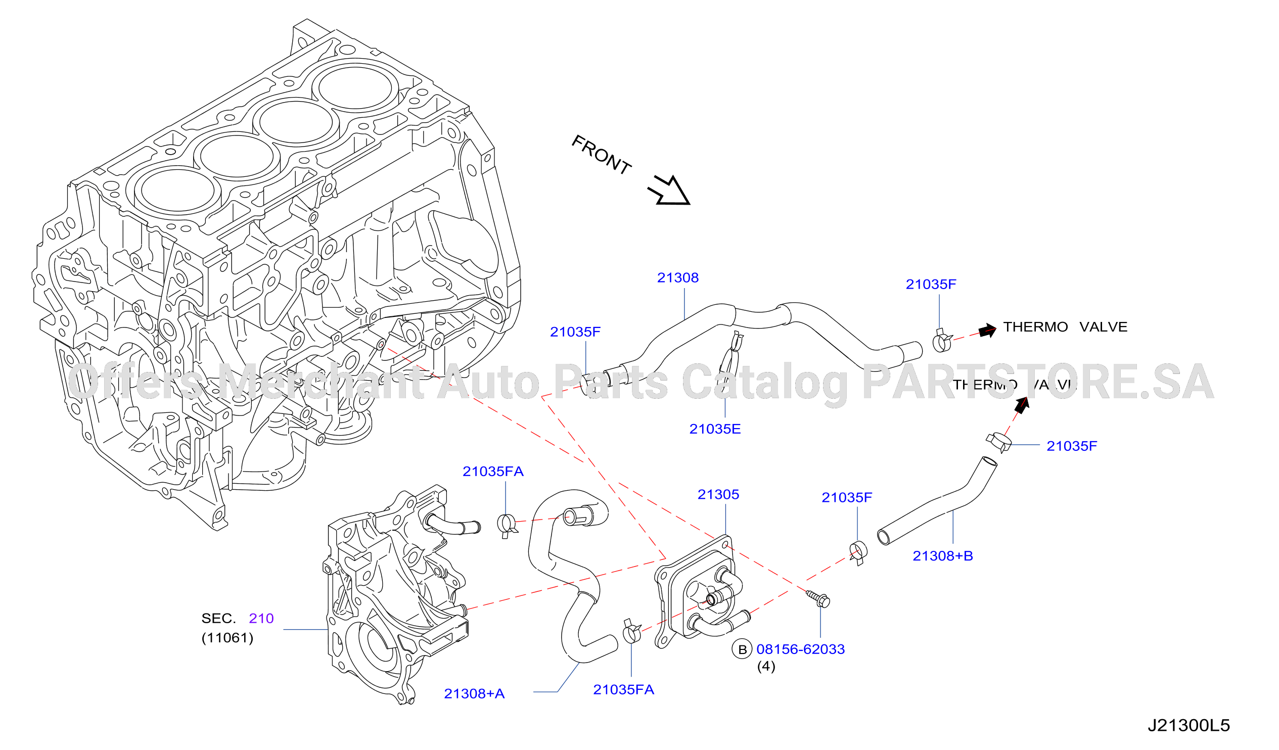 Oil Cooler Mcvt