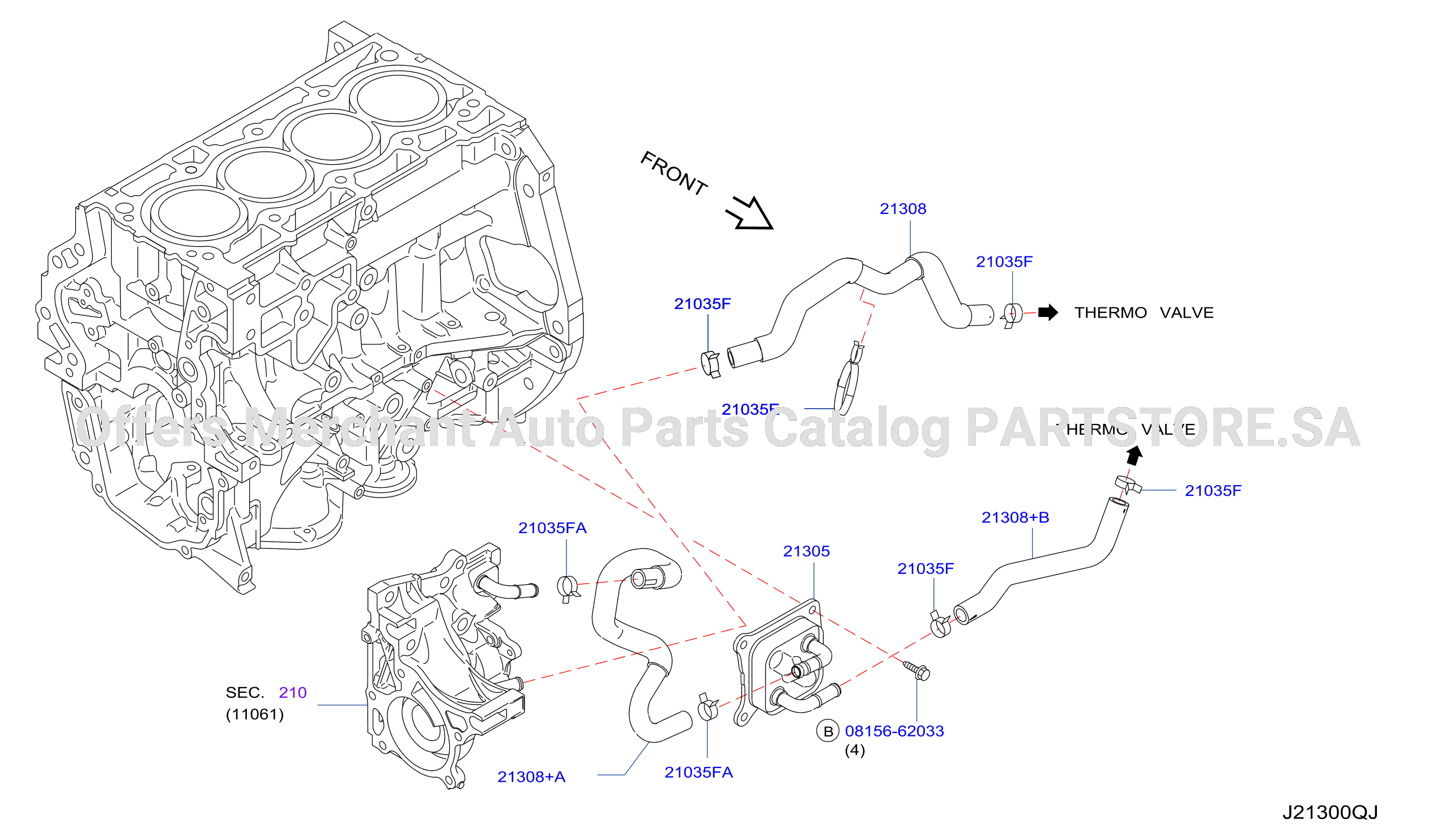 Oil Cooler 4Wd