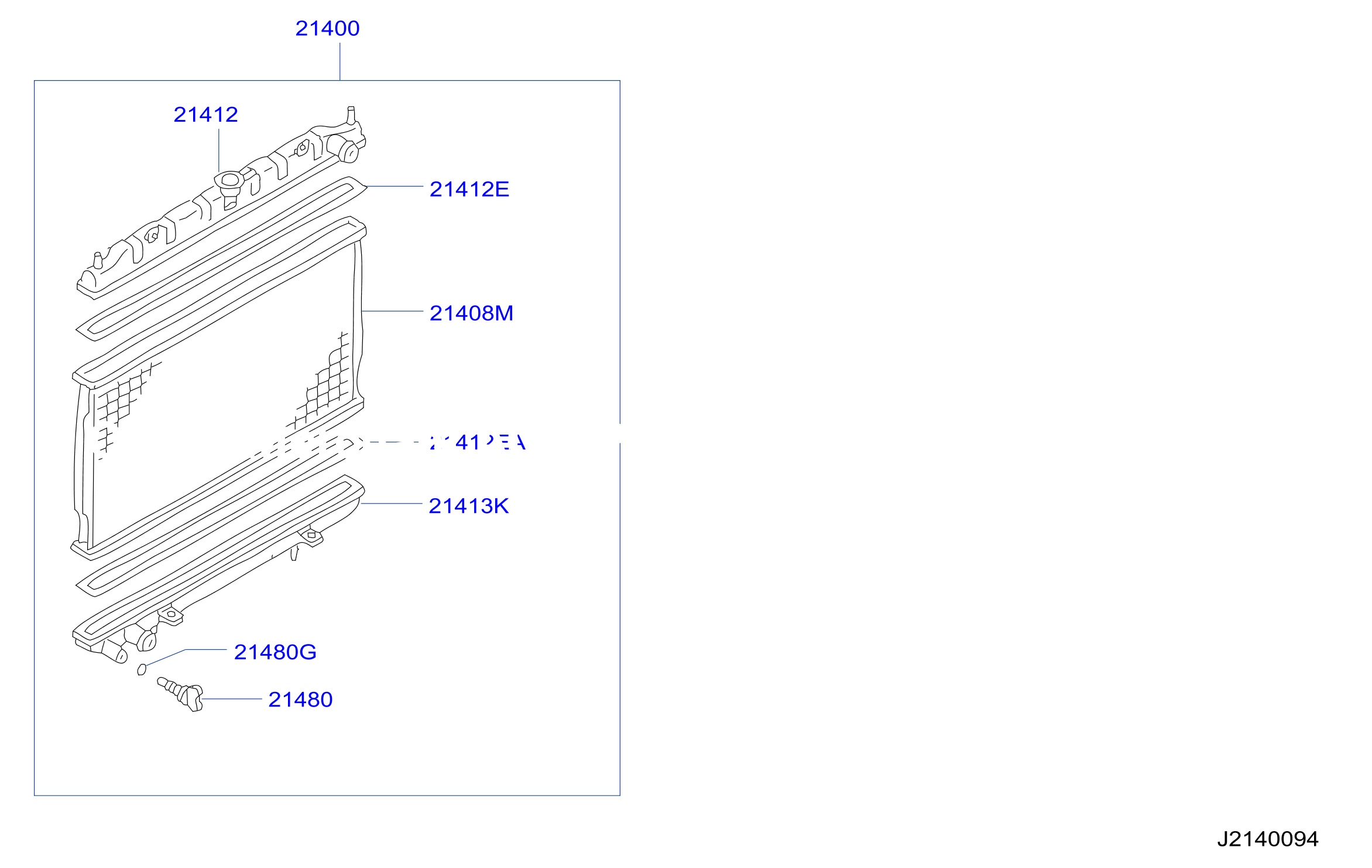 Radiator Shroud Inverter Cooling Radiator
