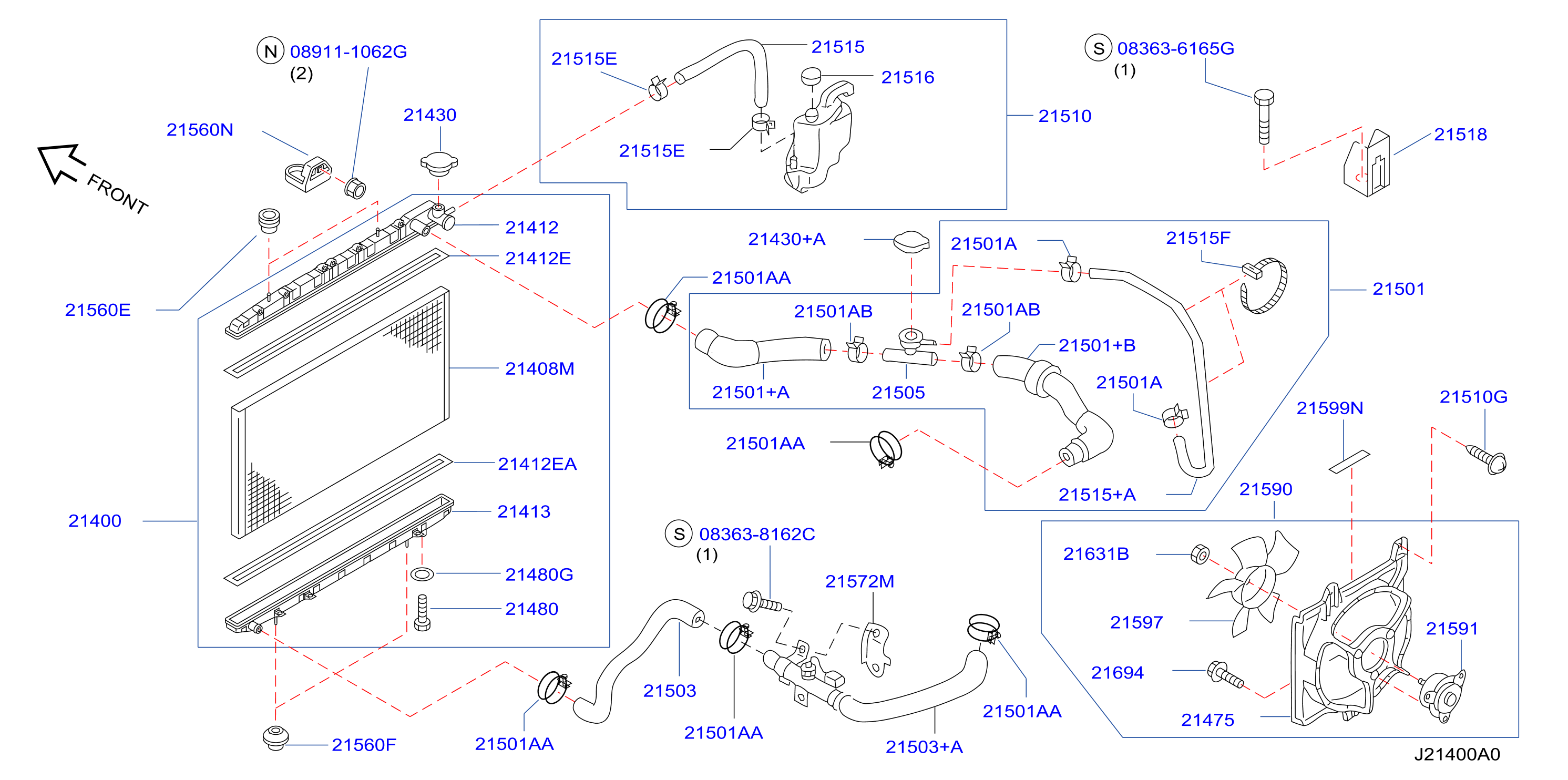 Radiator Shroud Inverter Cooling Radiator