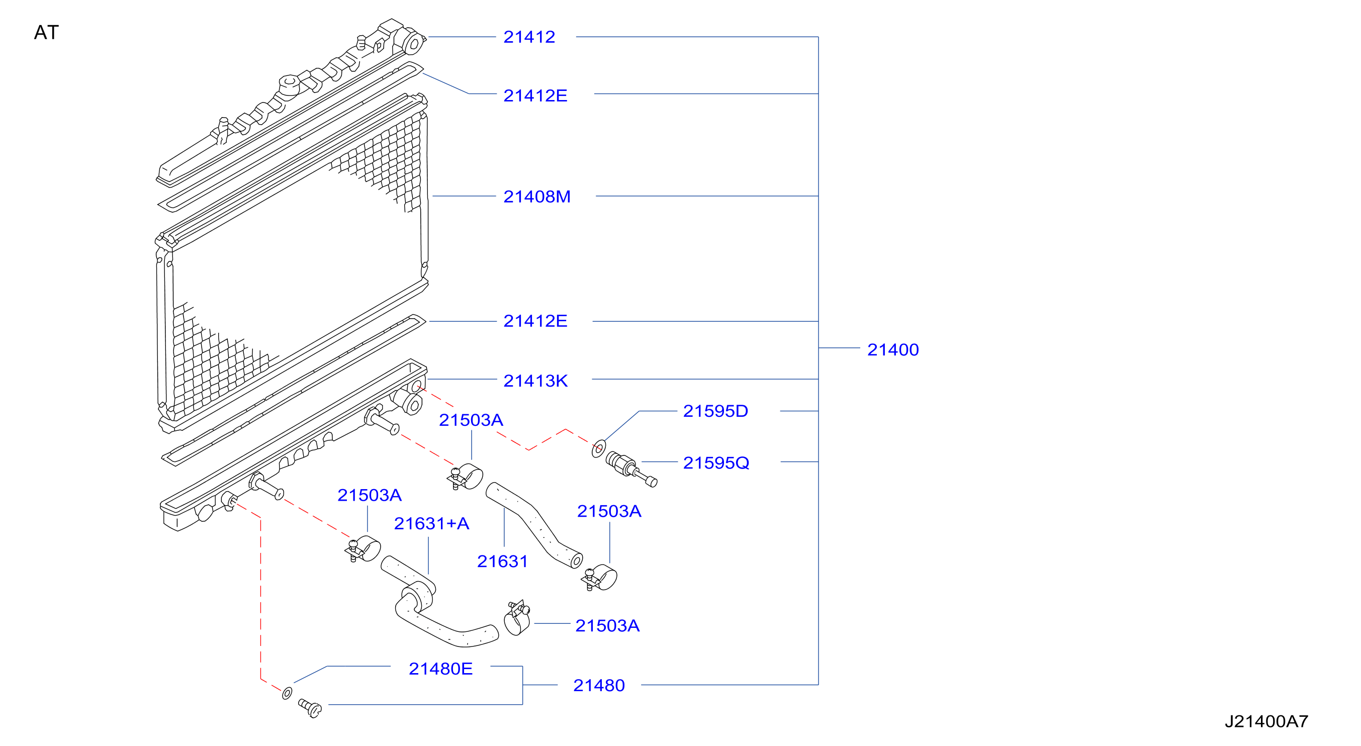 Radiator Shroud Inverter Cooling Radiator