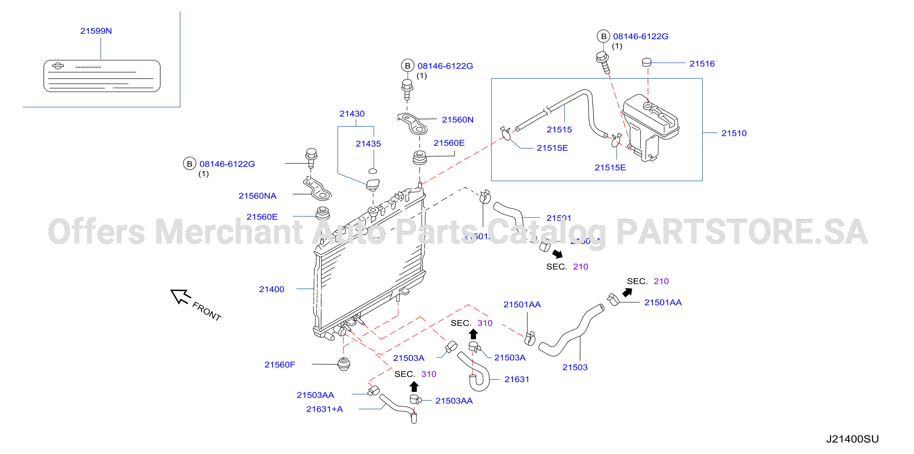 Radiator Shroud Inverter Cooling Fitting Parts