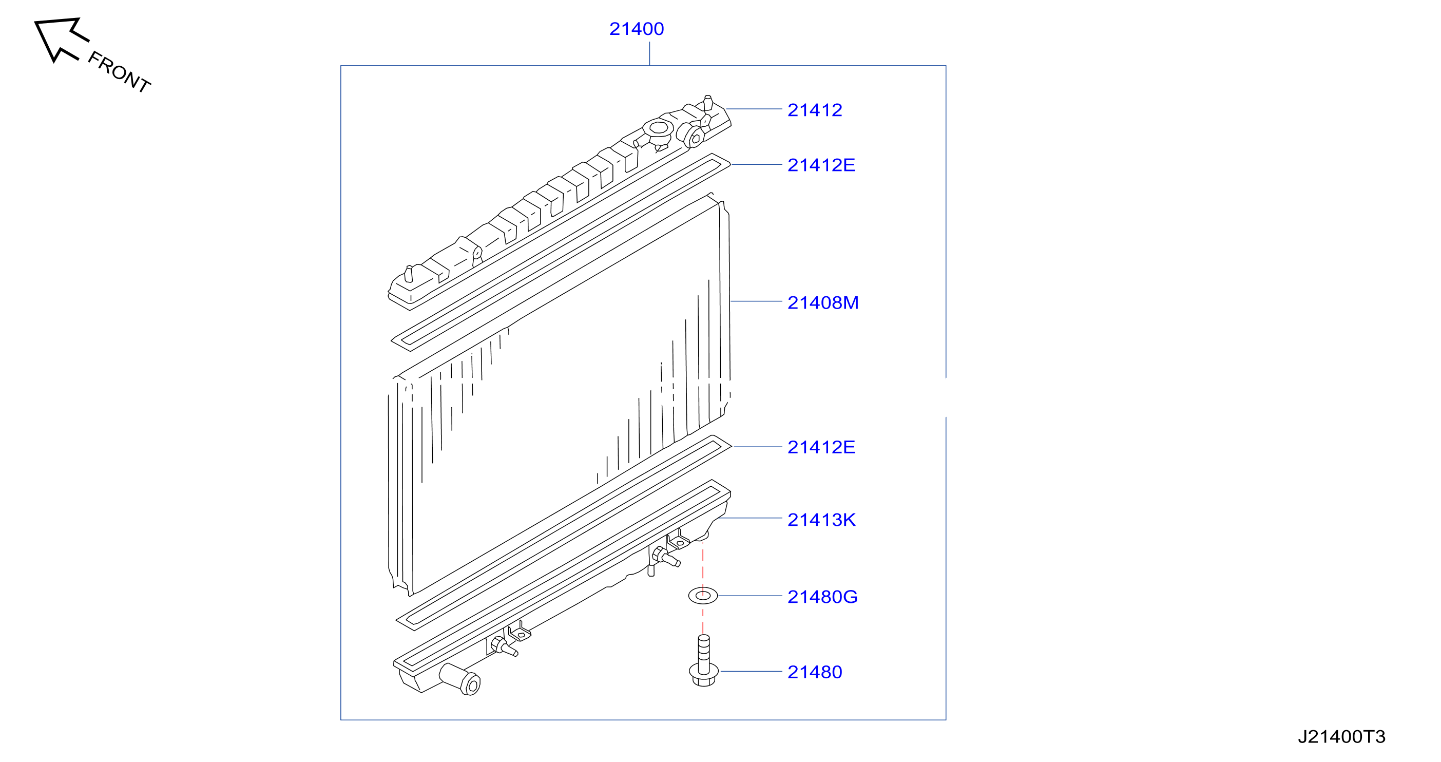Radiator Shroud Inverter Cooling Radiator