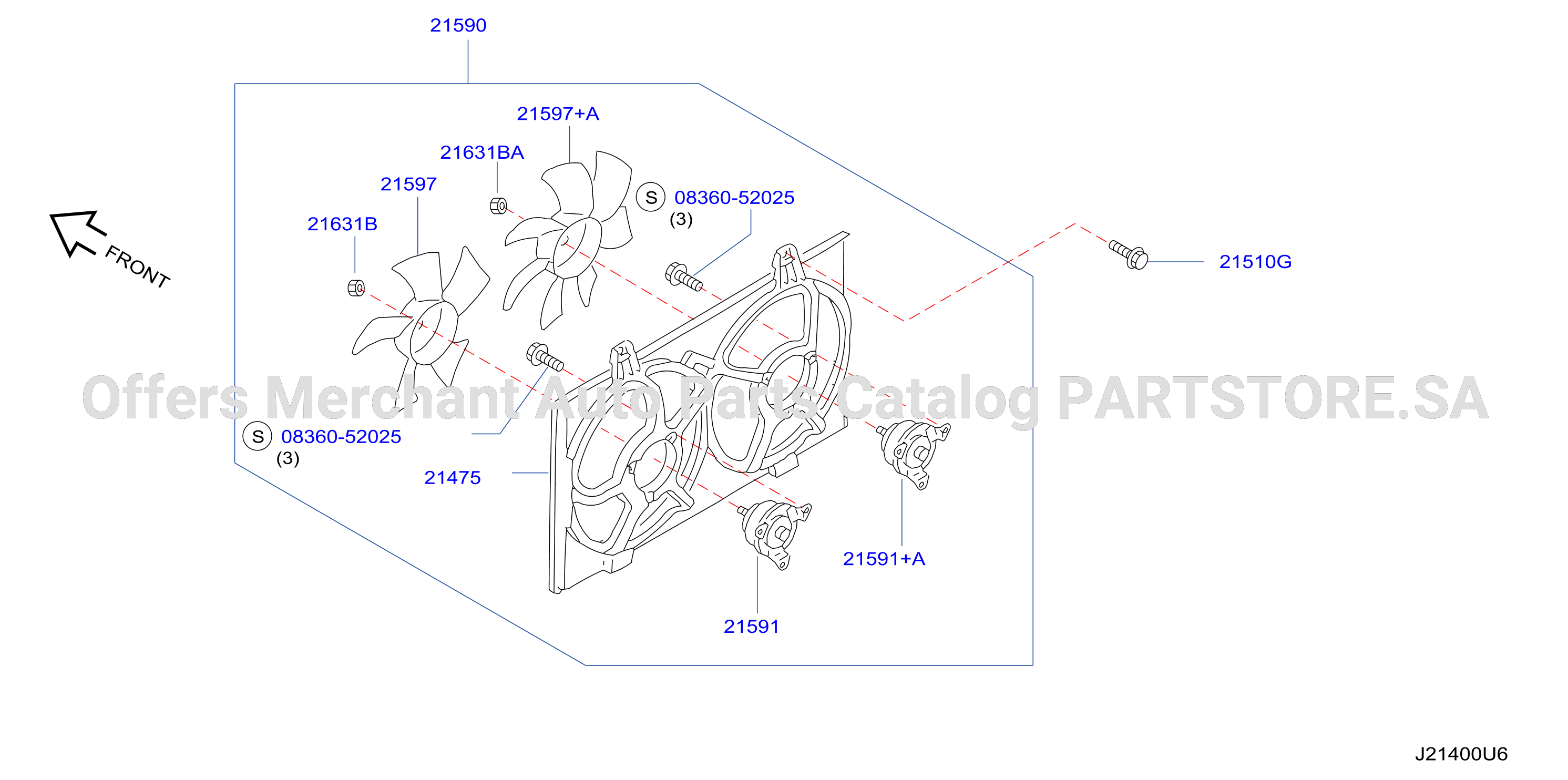 Radiator Shroud Inverter Cooling Shroud