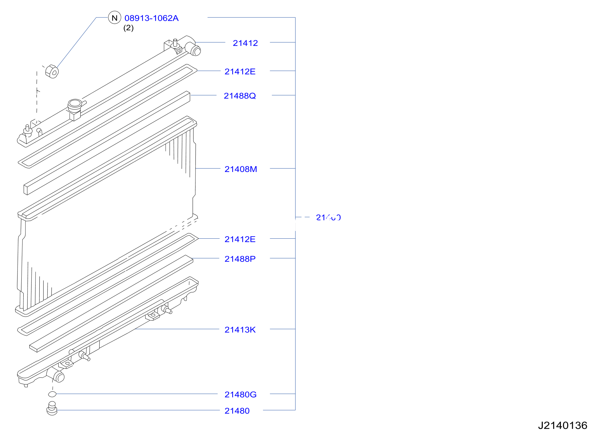 Radiator Shroud Inverter Cooling Radiator