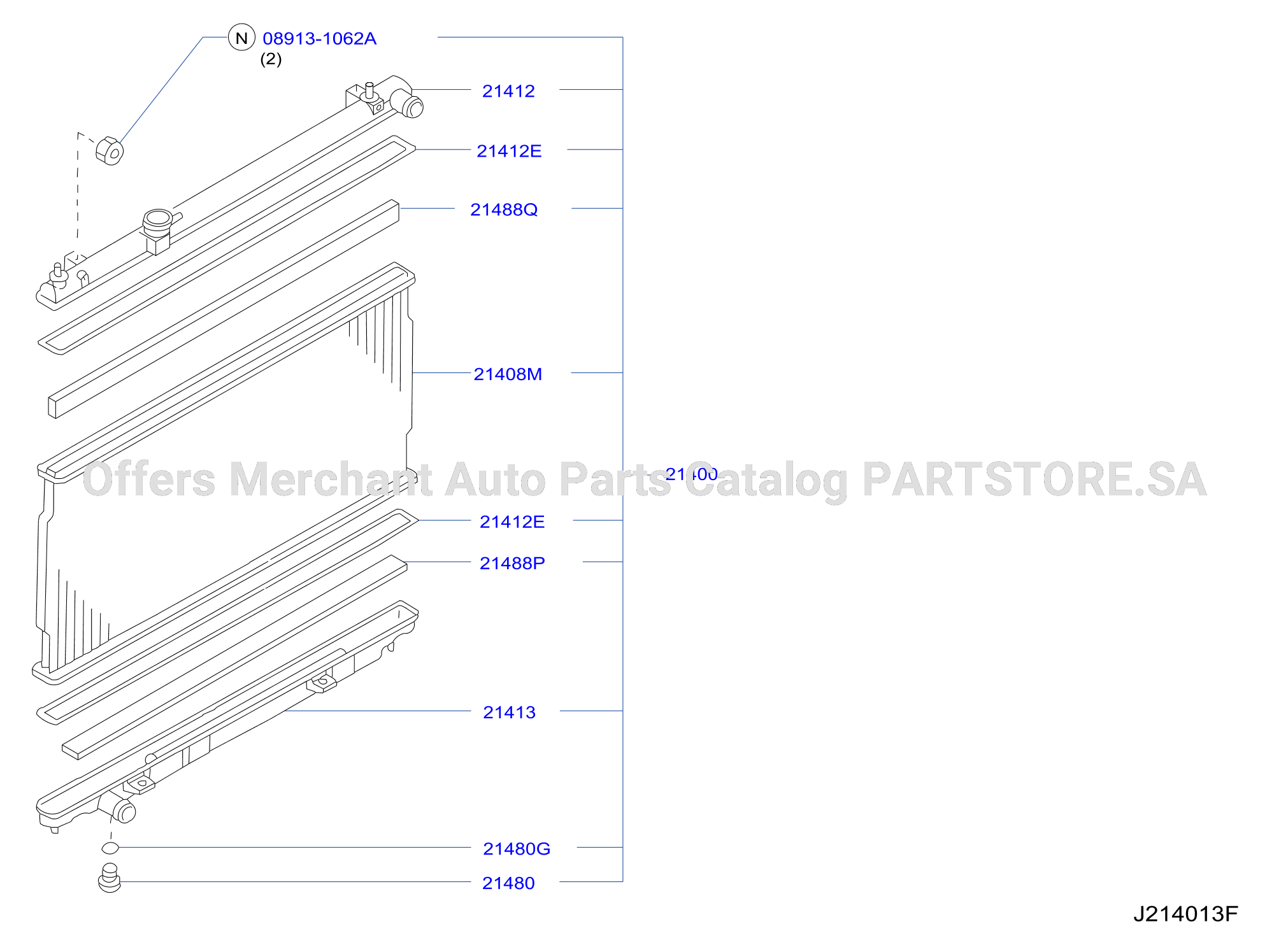 Radiator Shroud Inverter Cooling Radiator