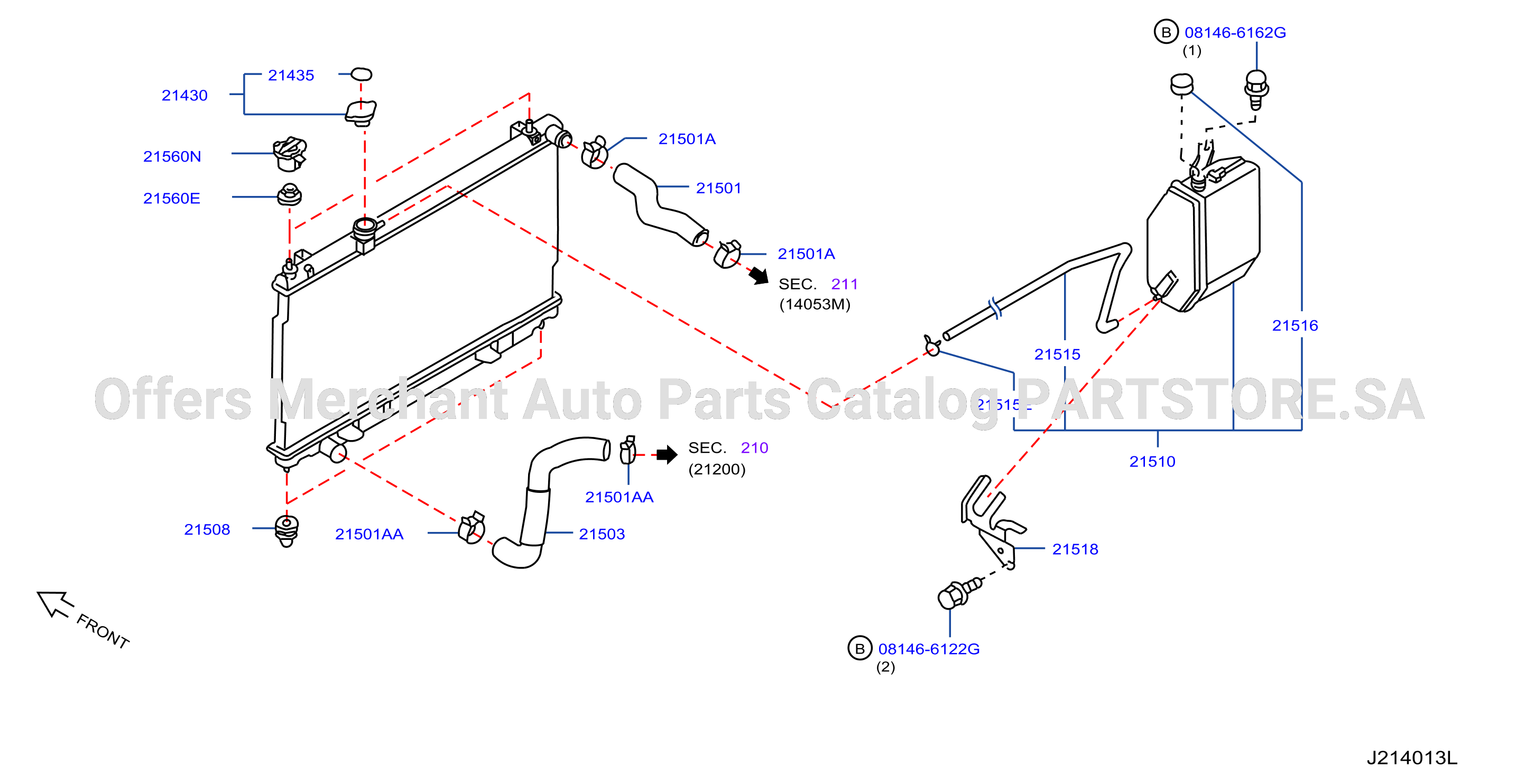 Radiator Shroud Inverter Cooling Fitting Parts