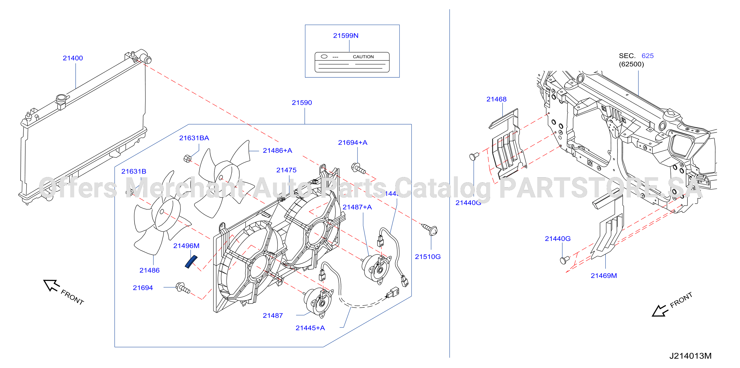 Radiator Shroud Inverter Cooling Shroud Motor