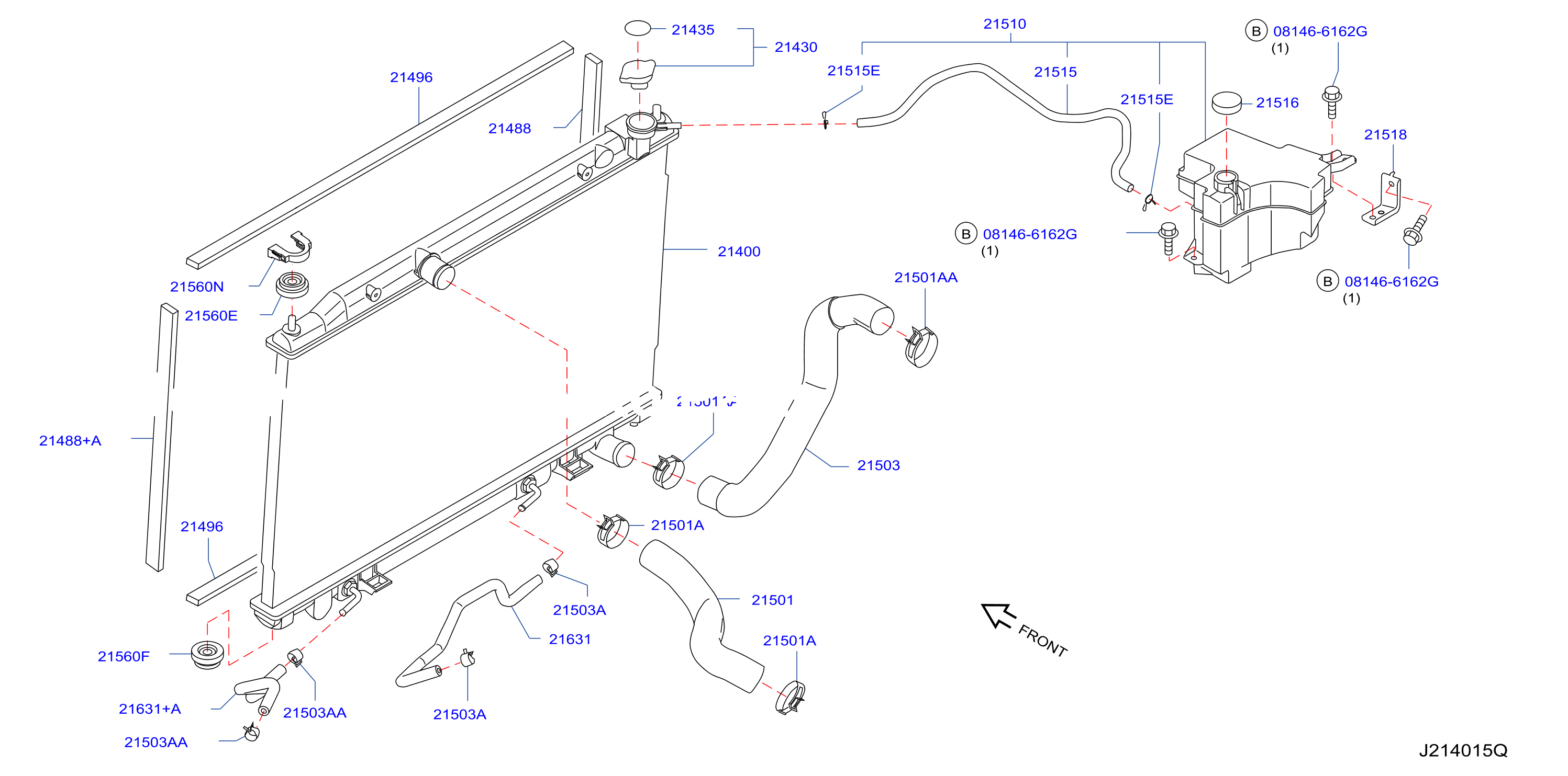 Radiator Shroud Inverter Cooling Fitting Parts