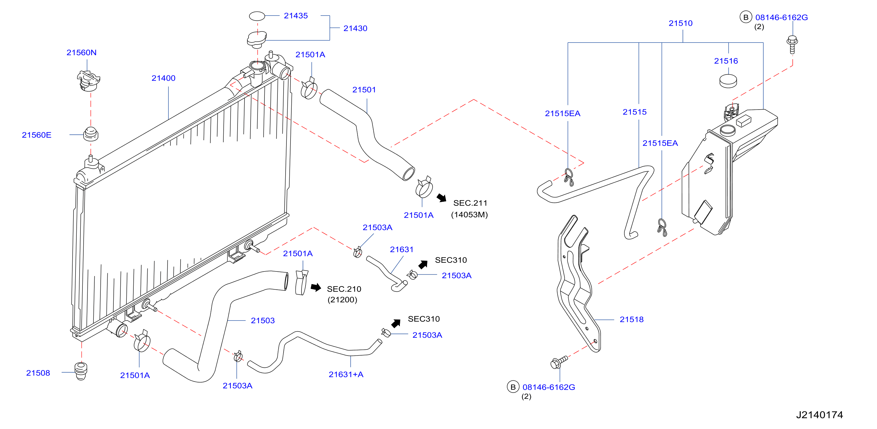 Radiator Shroud Inverter Cooling Fitting Parts