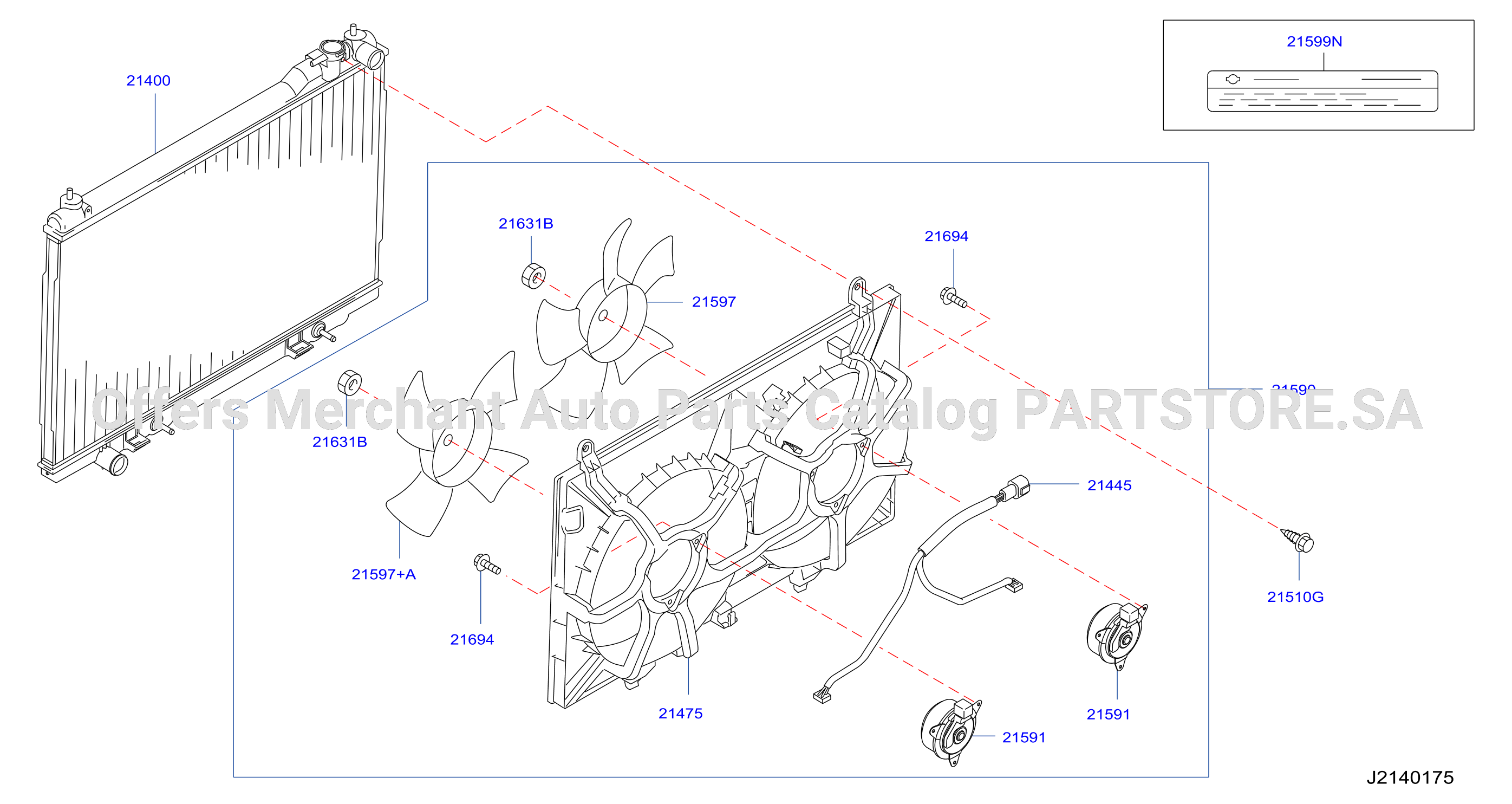 Radiator Shroud Inverter Cooling Shroud