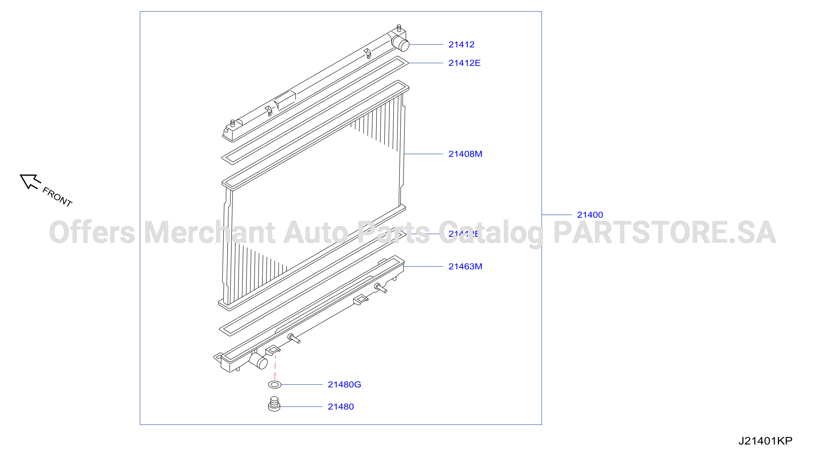 Radiator Shroud Inverter Cooling Radiator