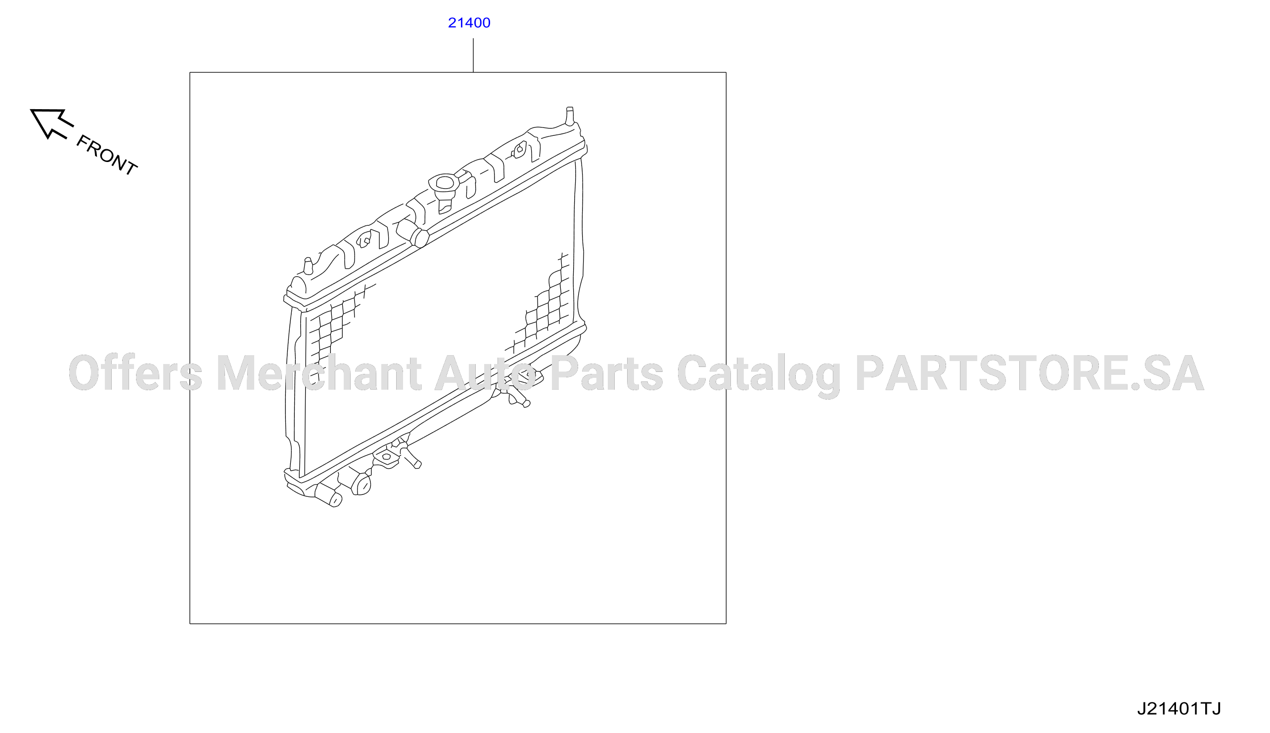 Radiator Shroud Inverter Cooling Radiator
