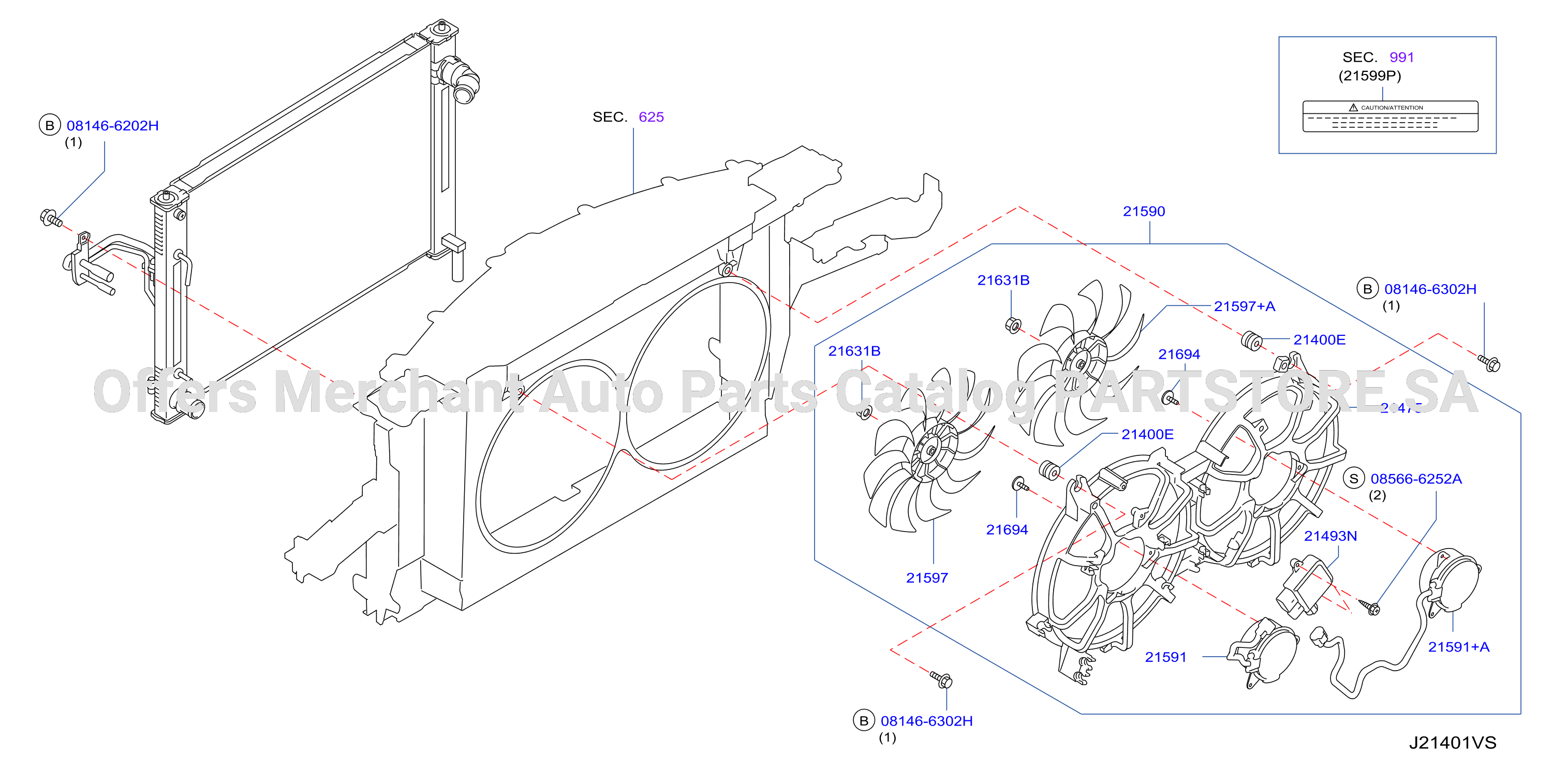 Radiator Shroud Inverter Cooling Shroud