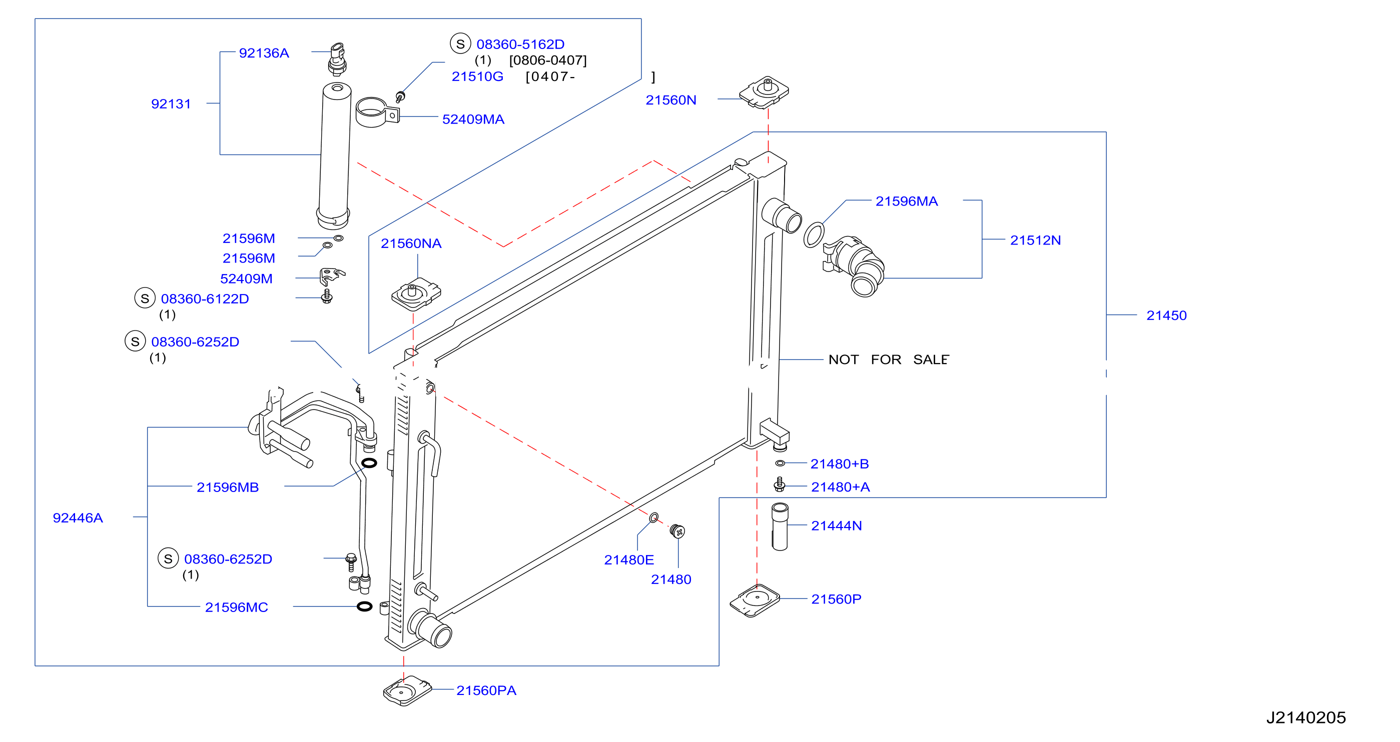 Radiator Shroud Inverter Cooling Radiator Condenser