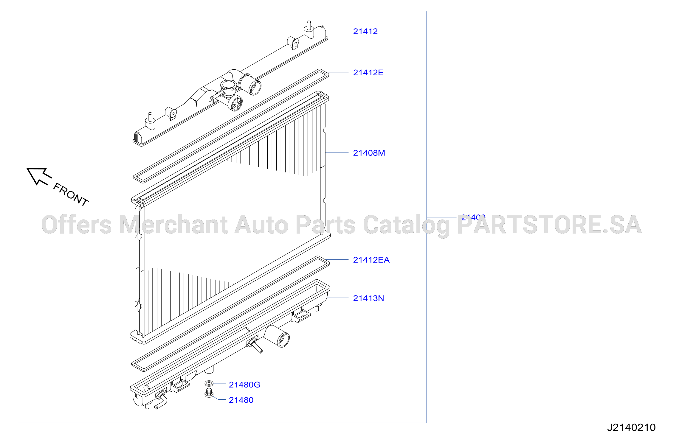 Radiator Shroud Inverter Cooling Radiator