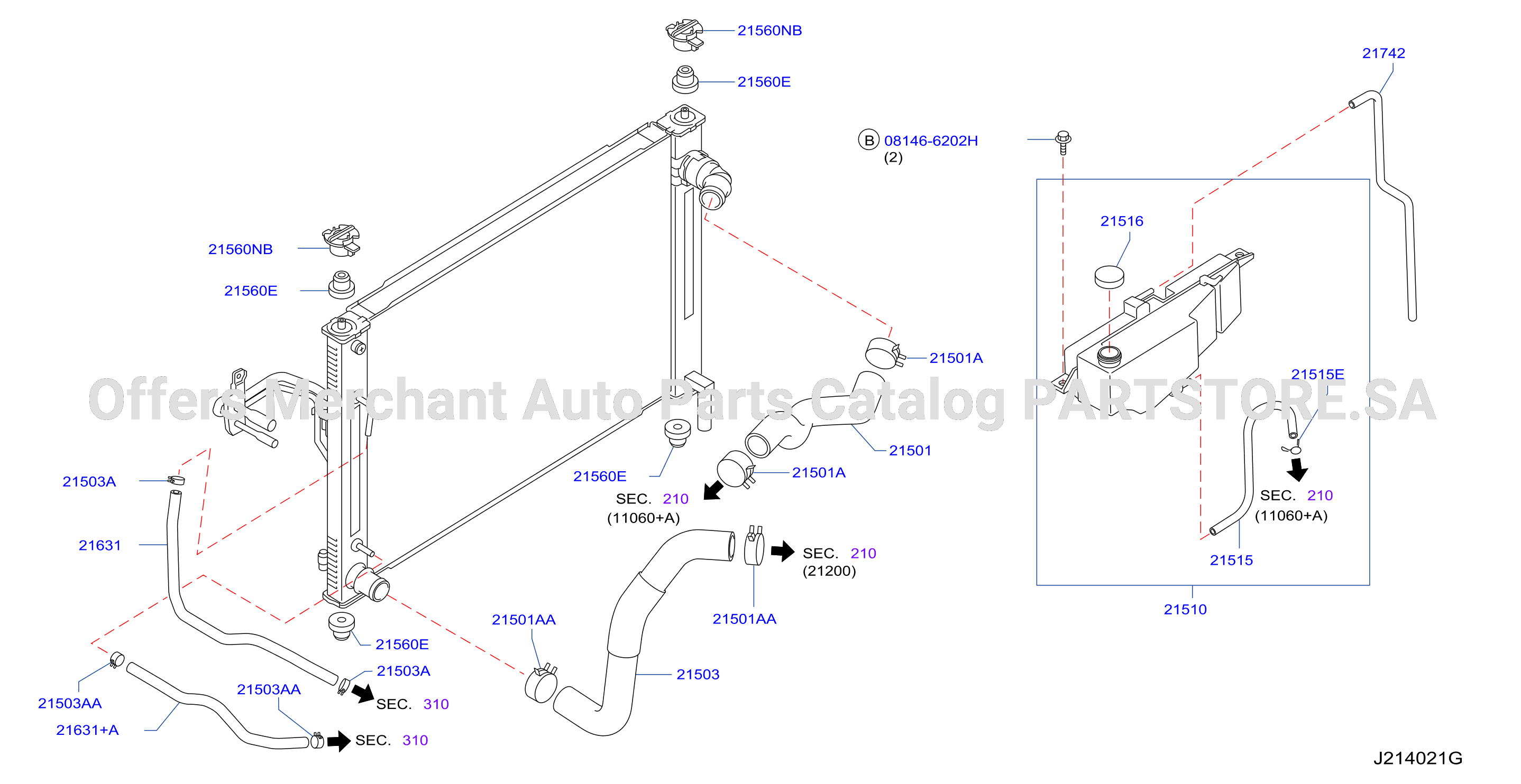 Radiator Shroud Inverter Cooling Fitting Parts