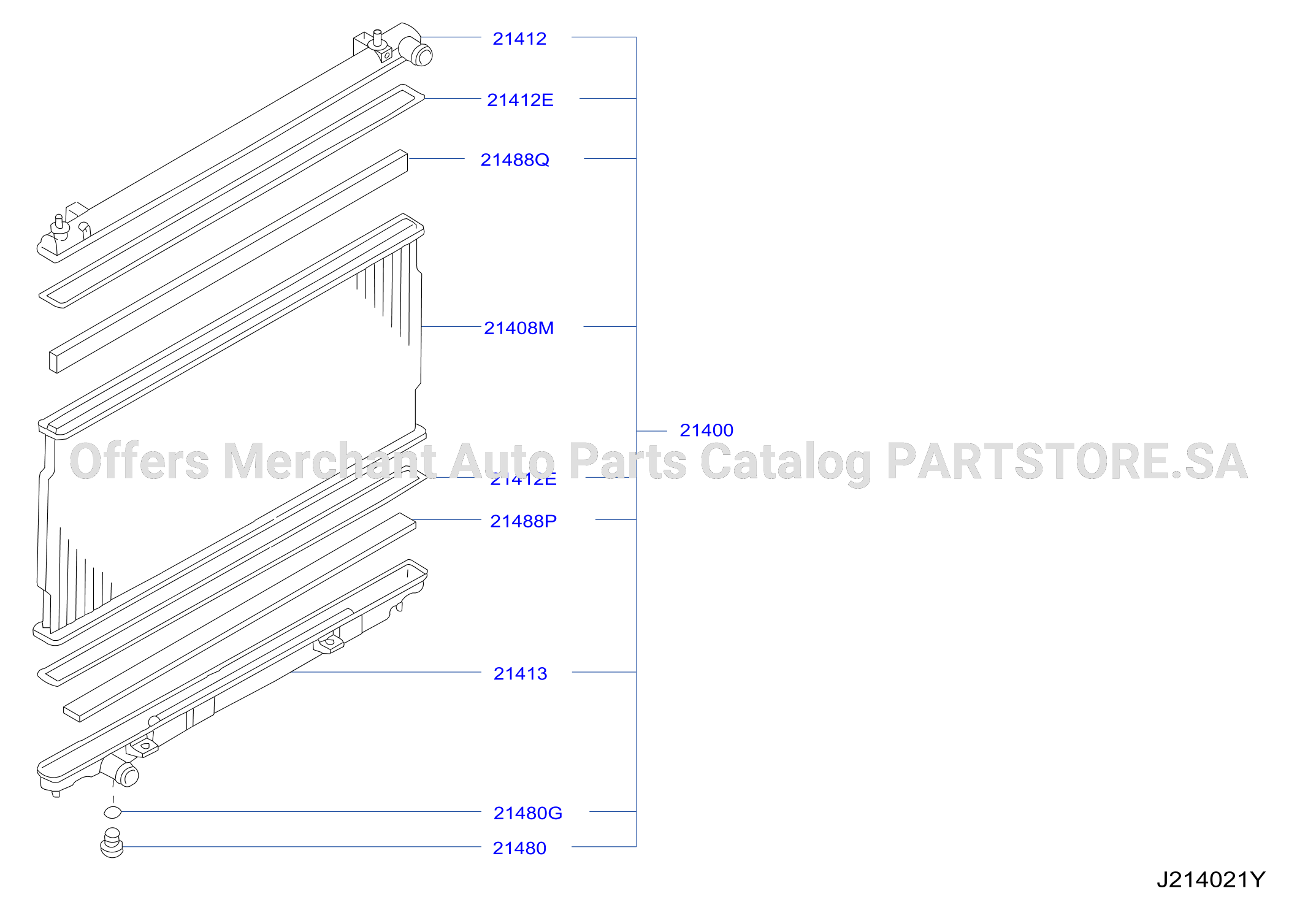 Radiator Shroud Inverter Cooling Radiator