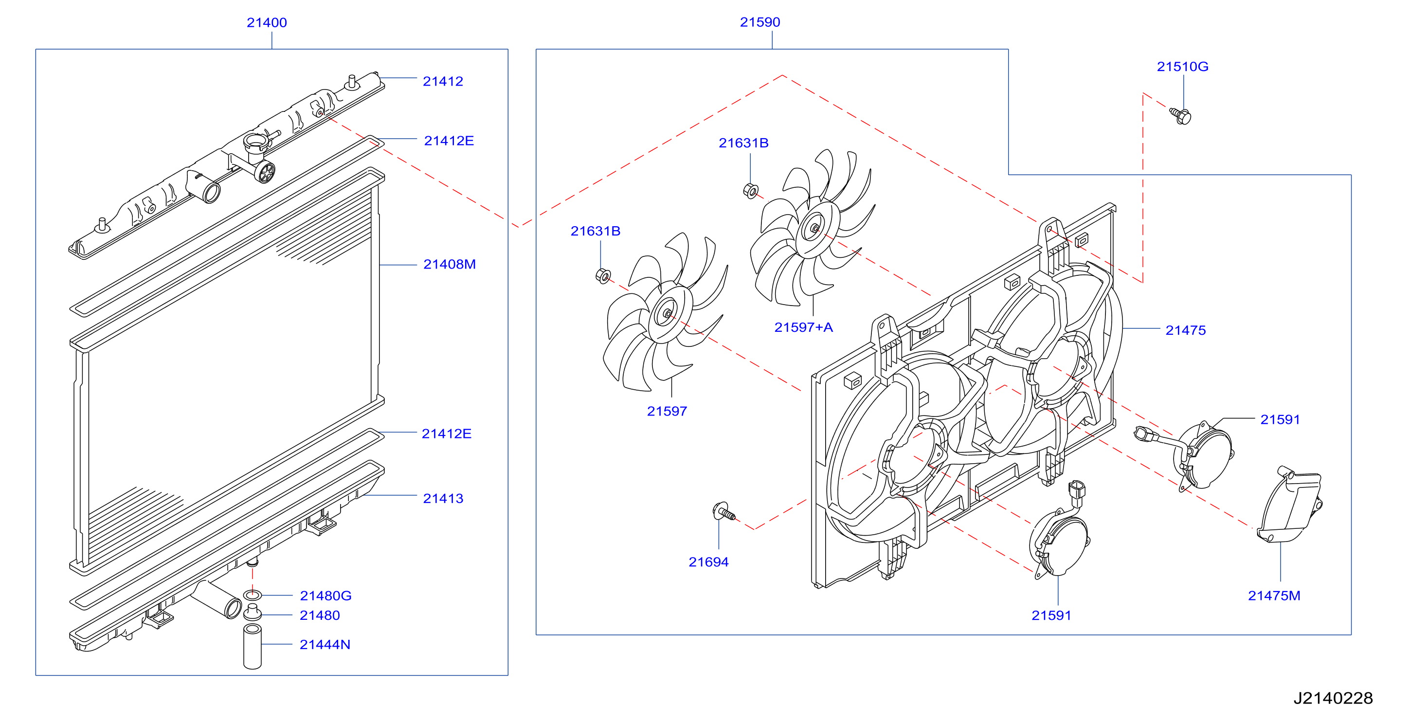 Radiator Shroud Inverter Cooling Radiator