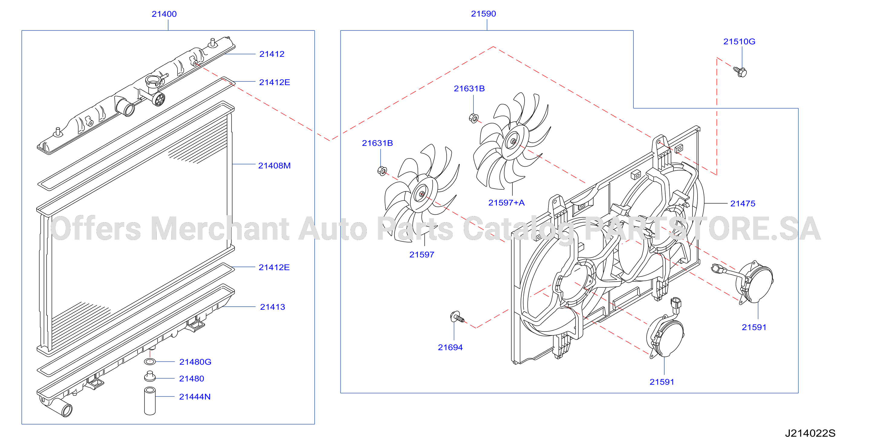 Radiator Shroud Inverter Cooling Radiator